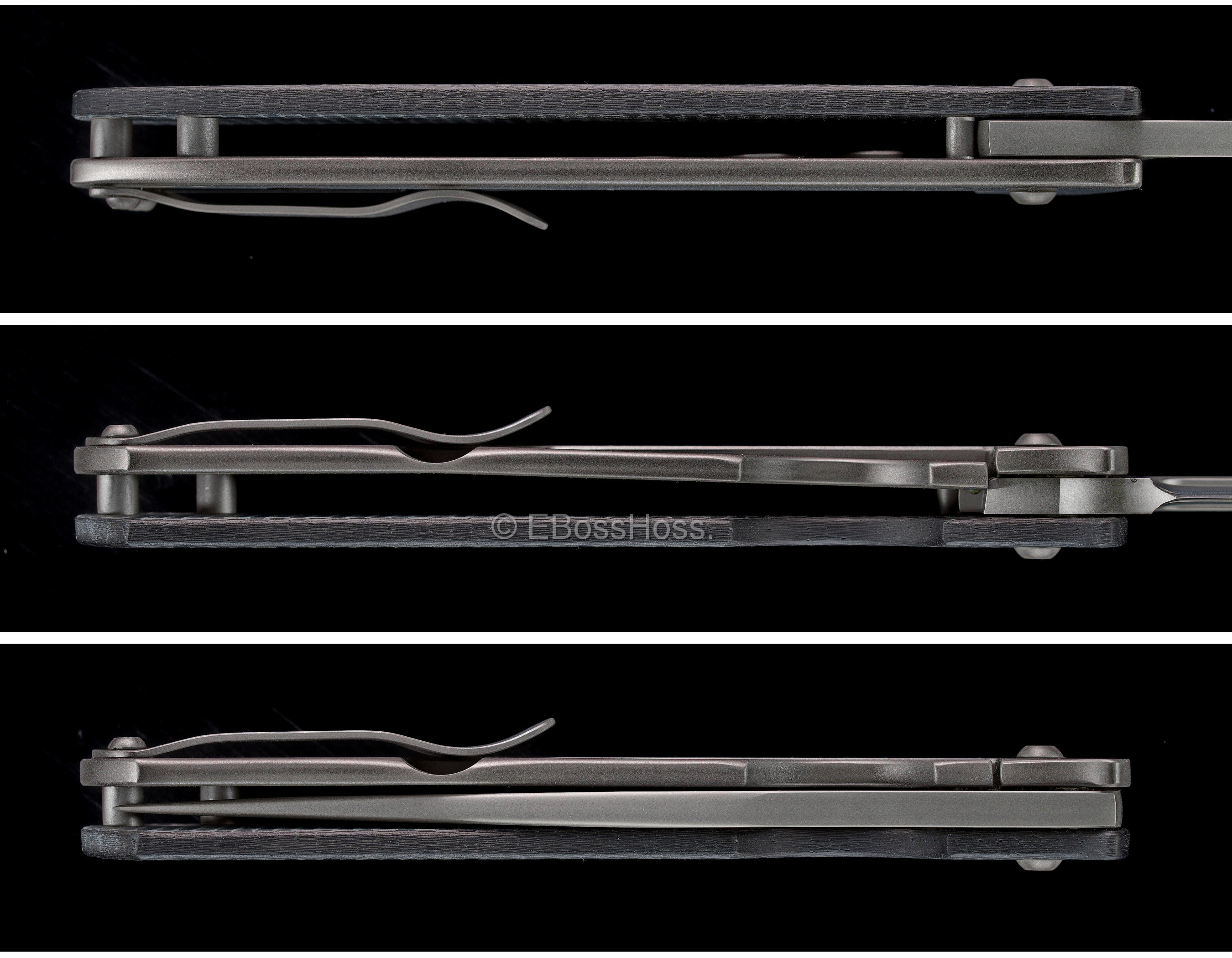 Tom Mayo Custom Carbon-Fiber Covert Framelock