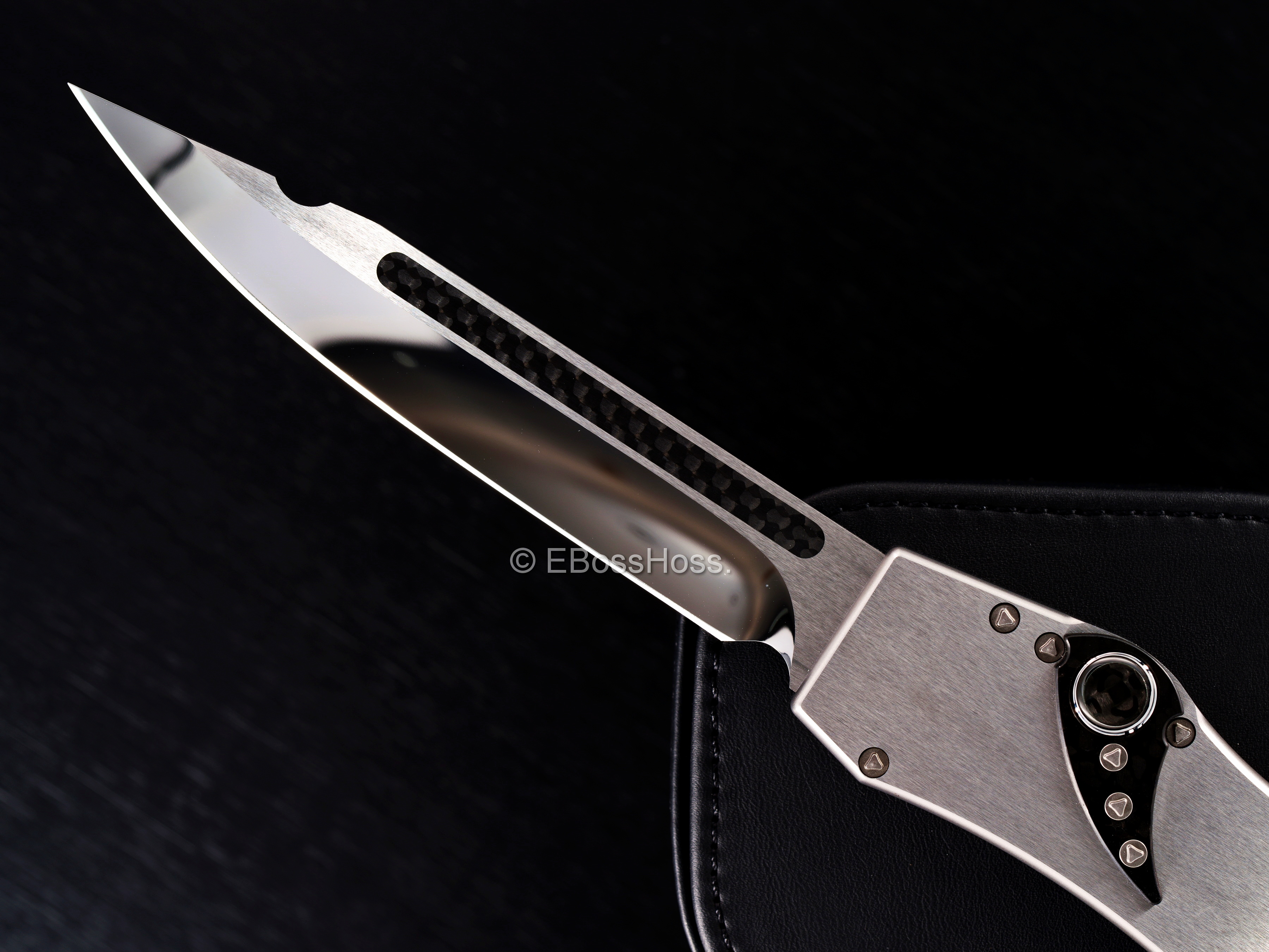 A. Marfione Custom Stainless Steel HALO V OTF