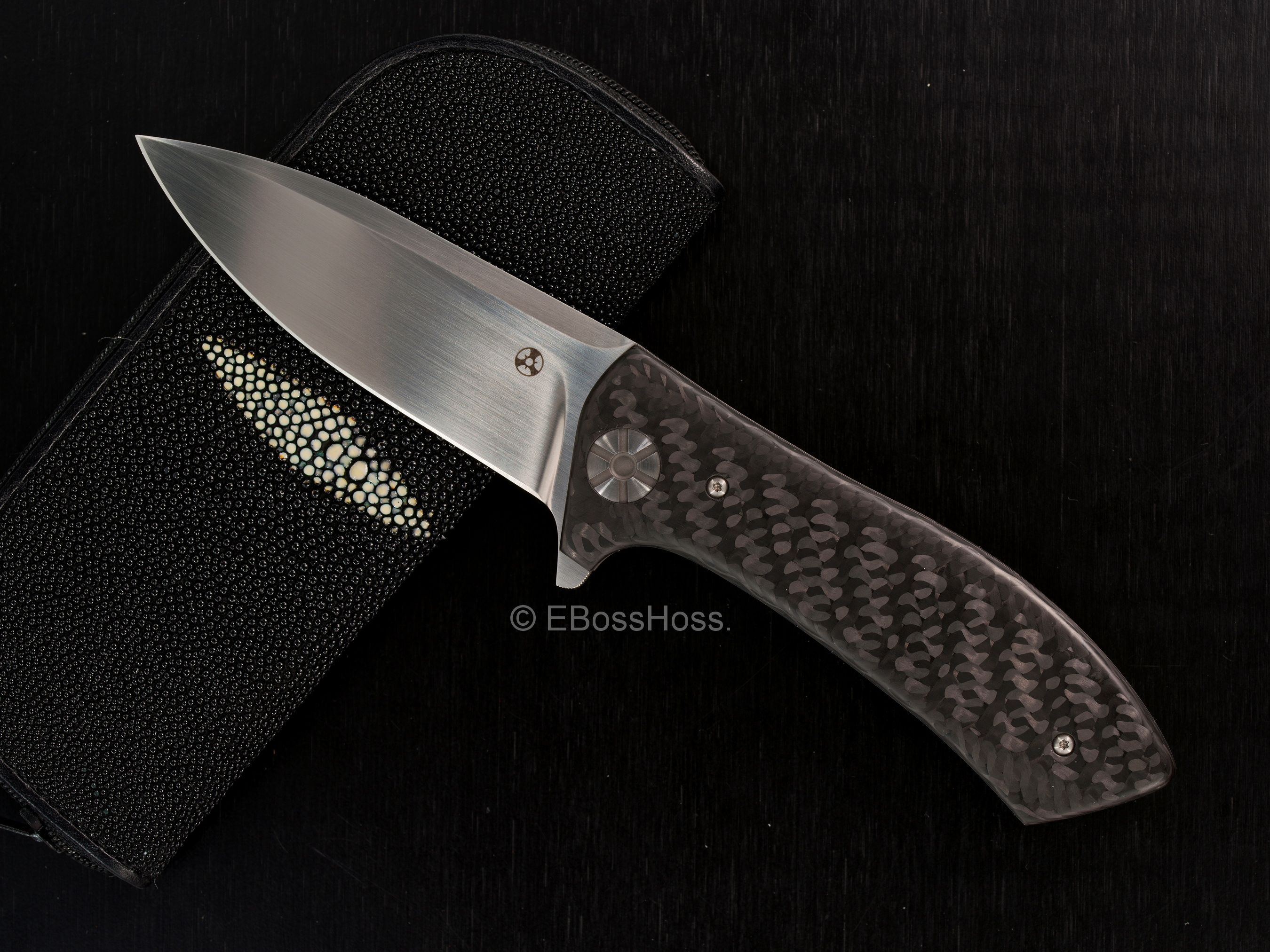 Todd Rexford Custom Singularity Flipper with Hot-Hammered Highlights