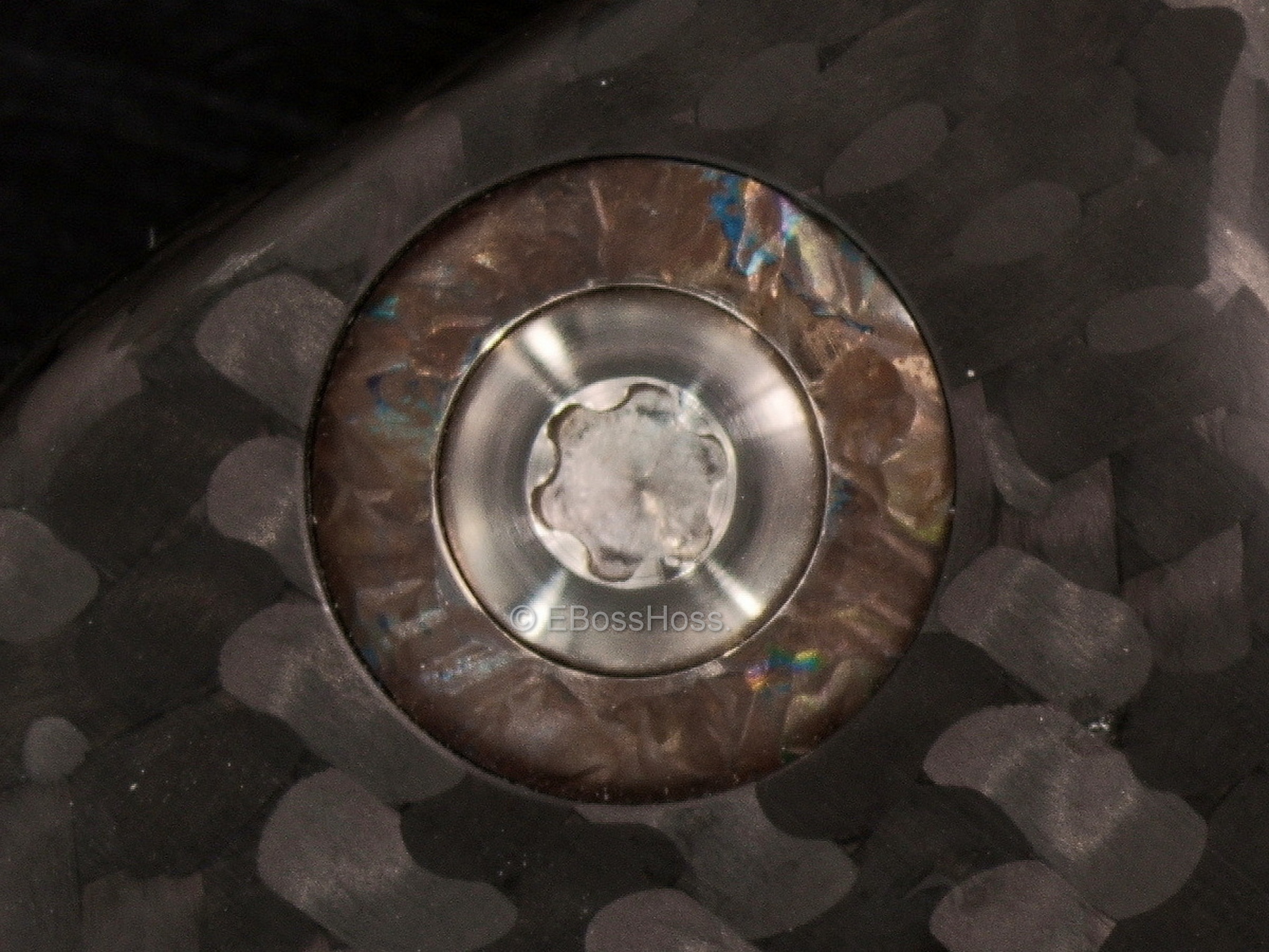 Todd Rexford Custom Singularity Flipper with Hot-Hammered Highlights