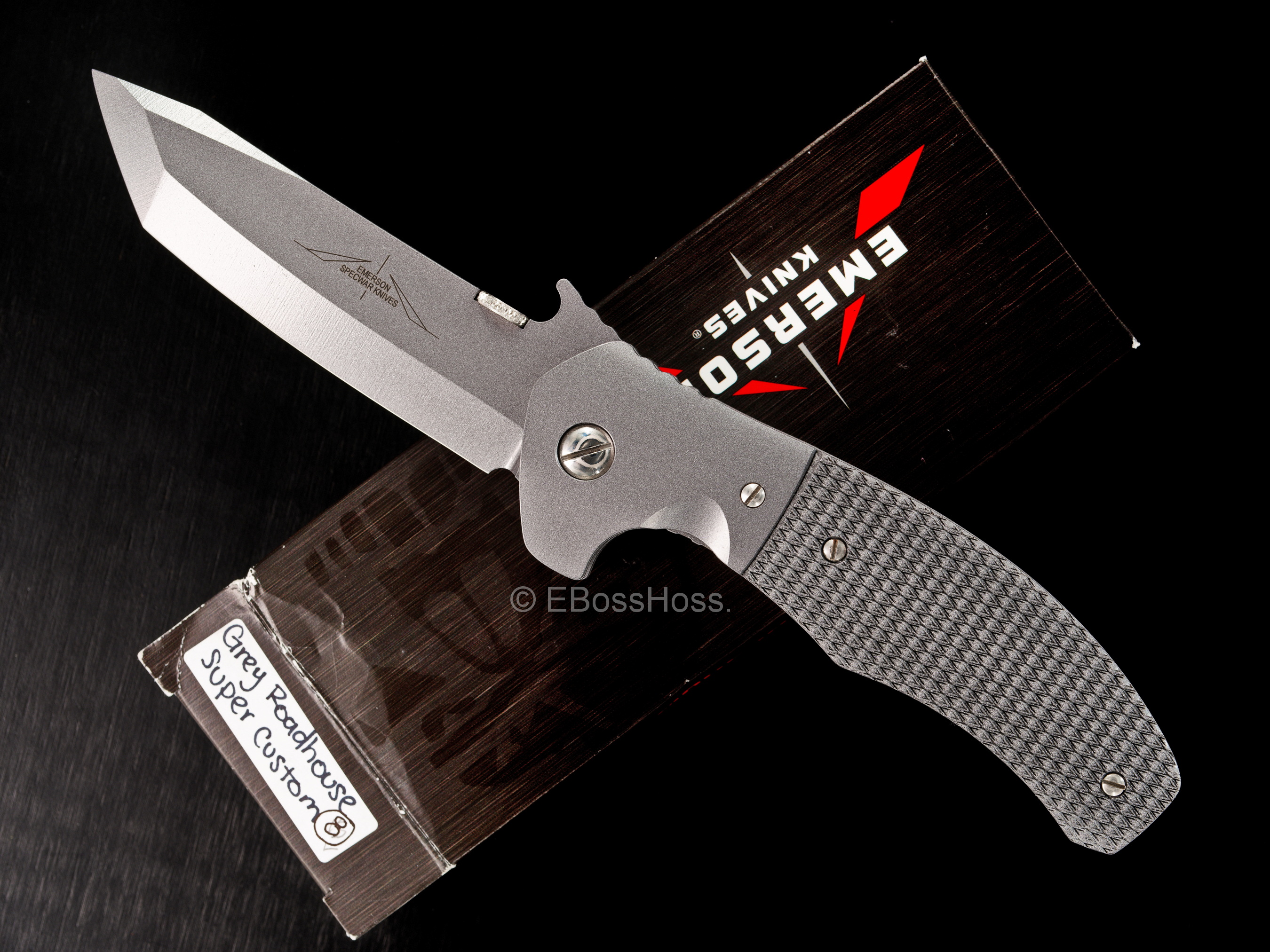 Ernie Emerson Hand-made Hand-ground Wolf Pack Super Custom Roadhouse