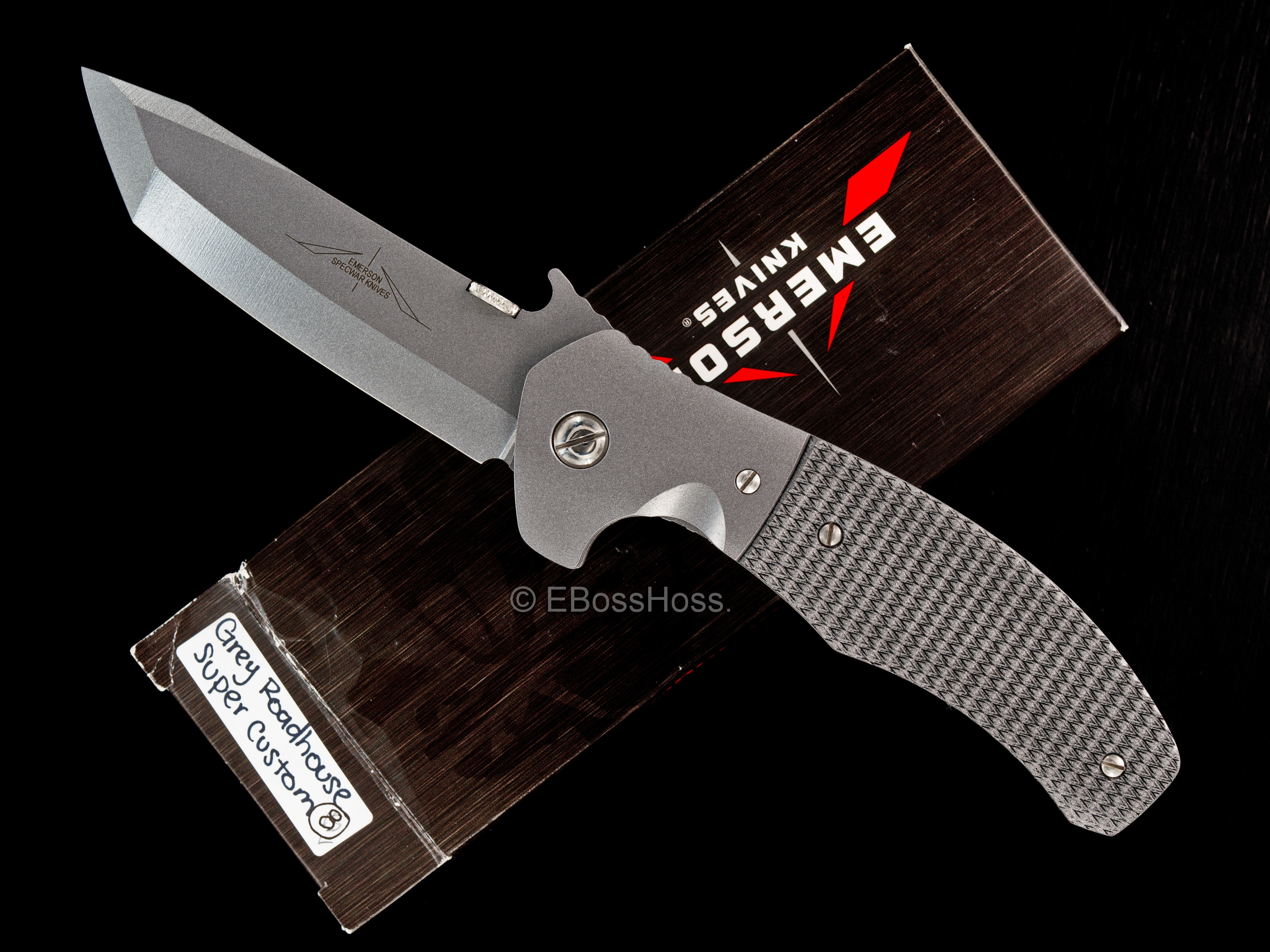 Ernie Emerson Hand-made Hand-ground Wolf Pack Super Custom Roadhouse