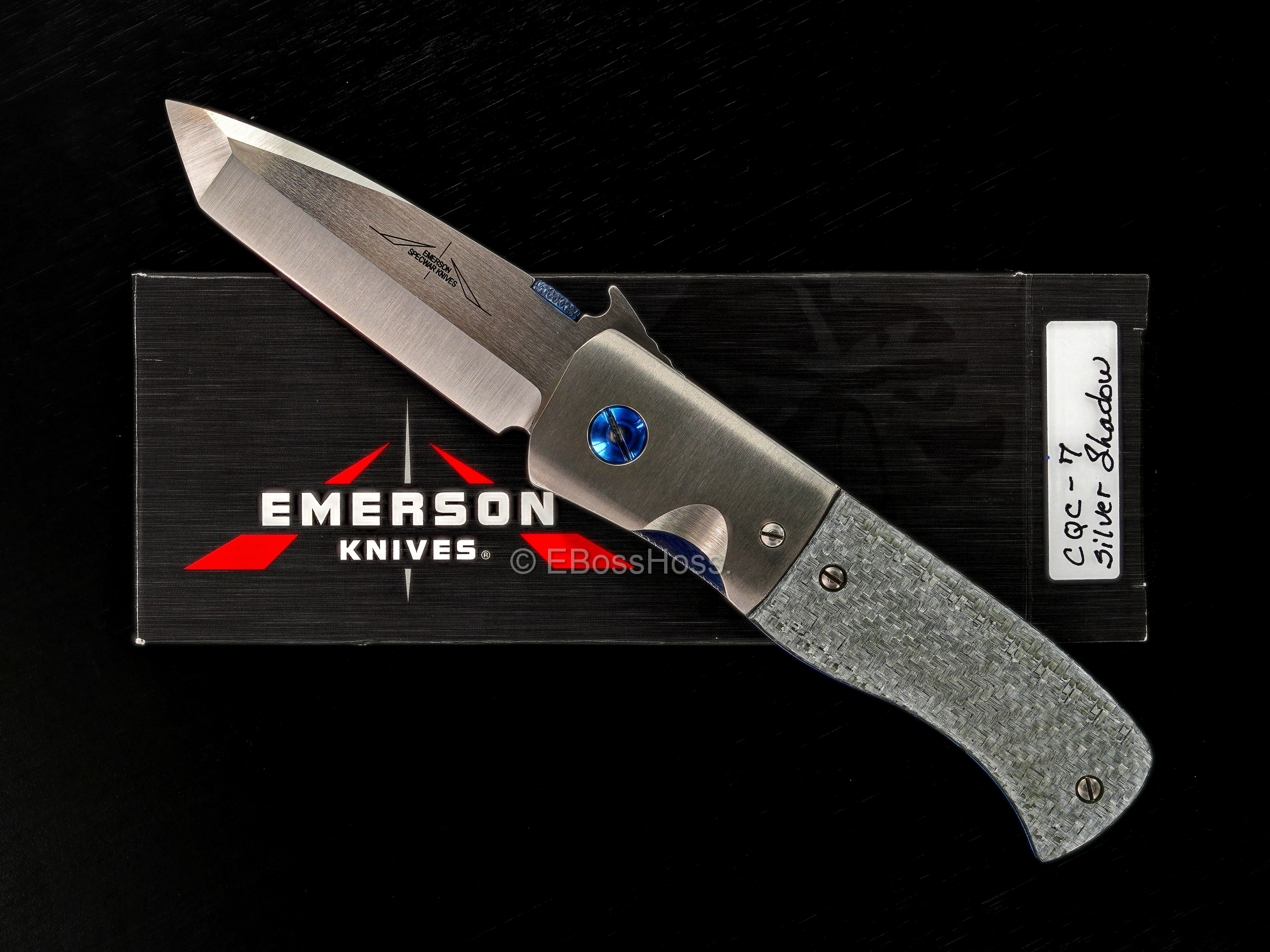 Ernie Emerson Custom Full-Dress CQC-7 - Silver Shadow
