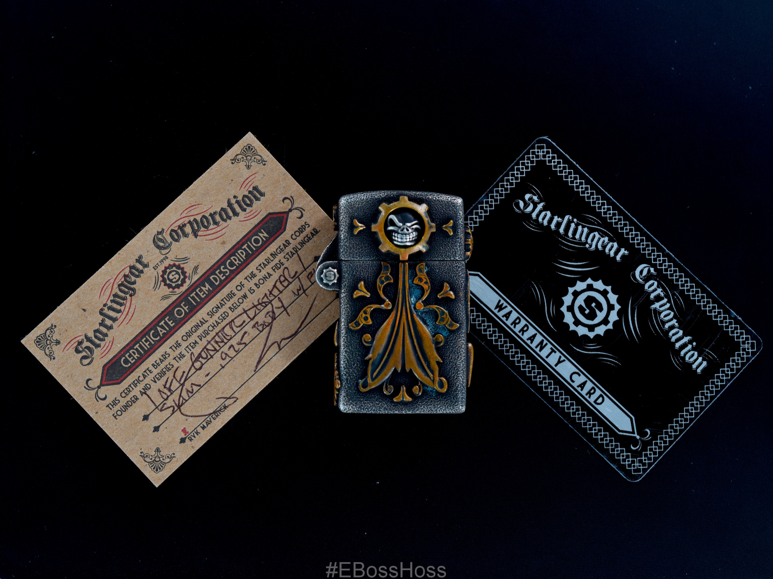 Starlingear 1-Off Custom Cast Copper Zippo Lighter