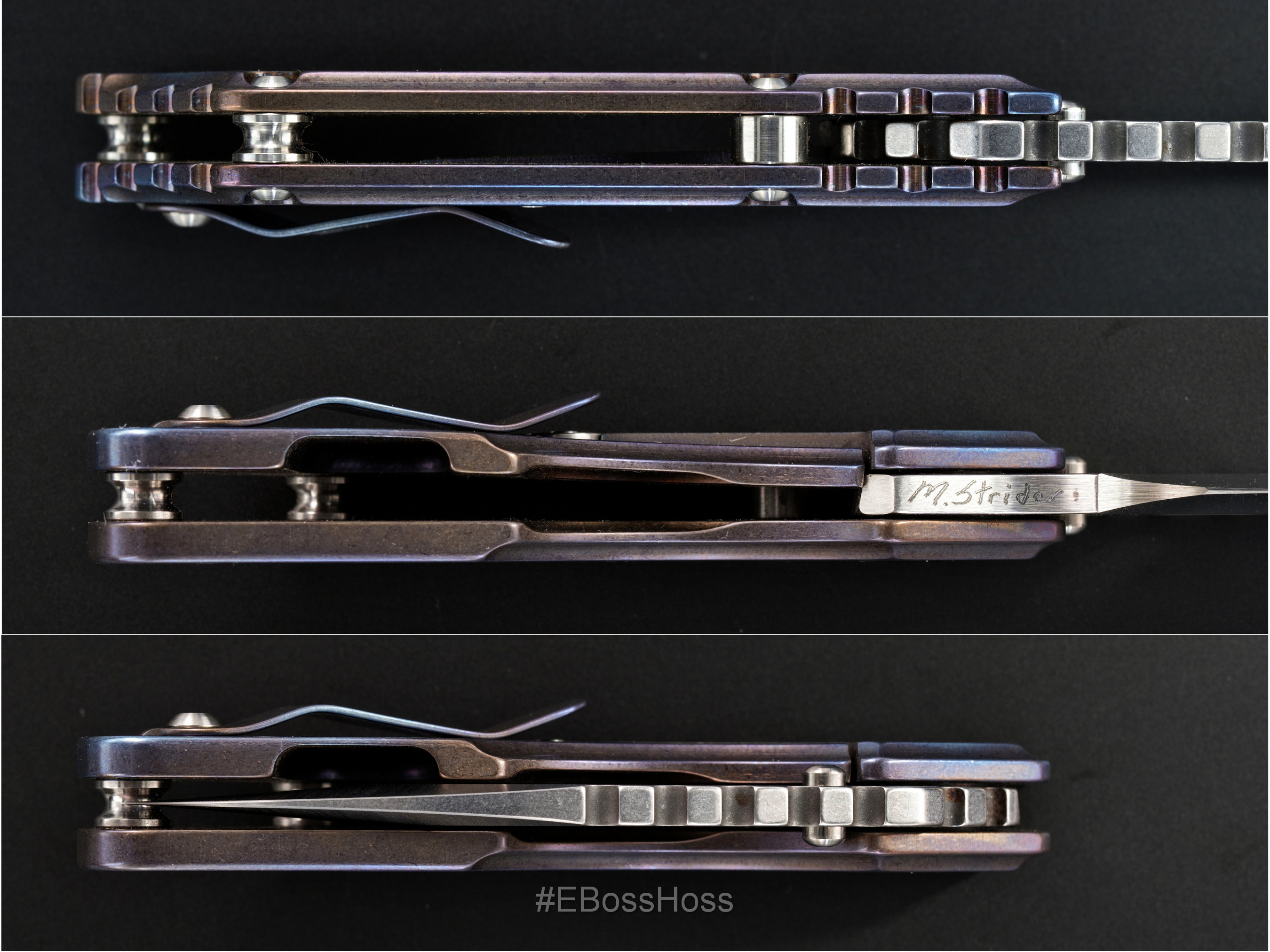 Mick Strider Custom (MSC) Stub XL Nightmare Tanto
