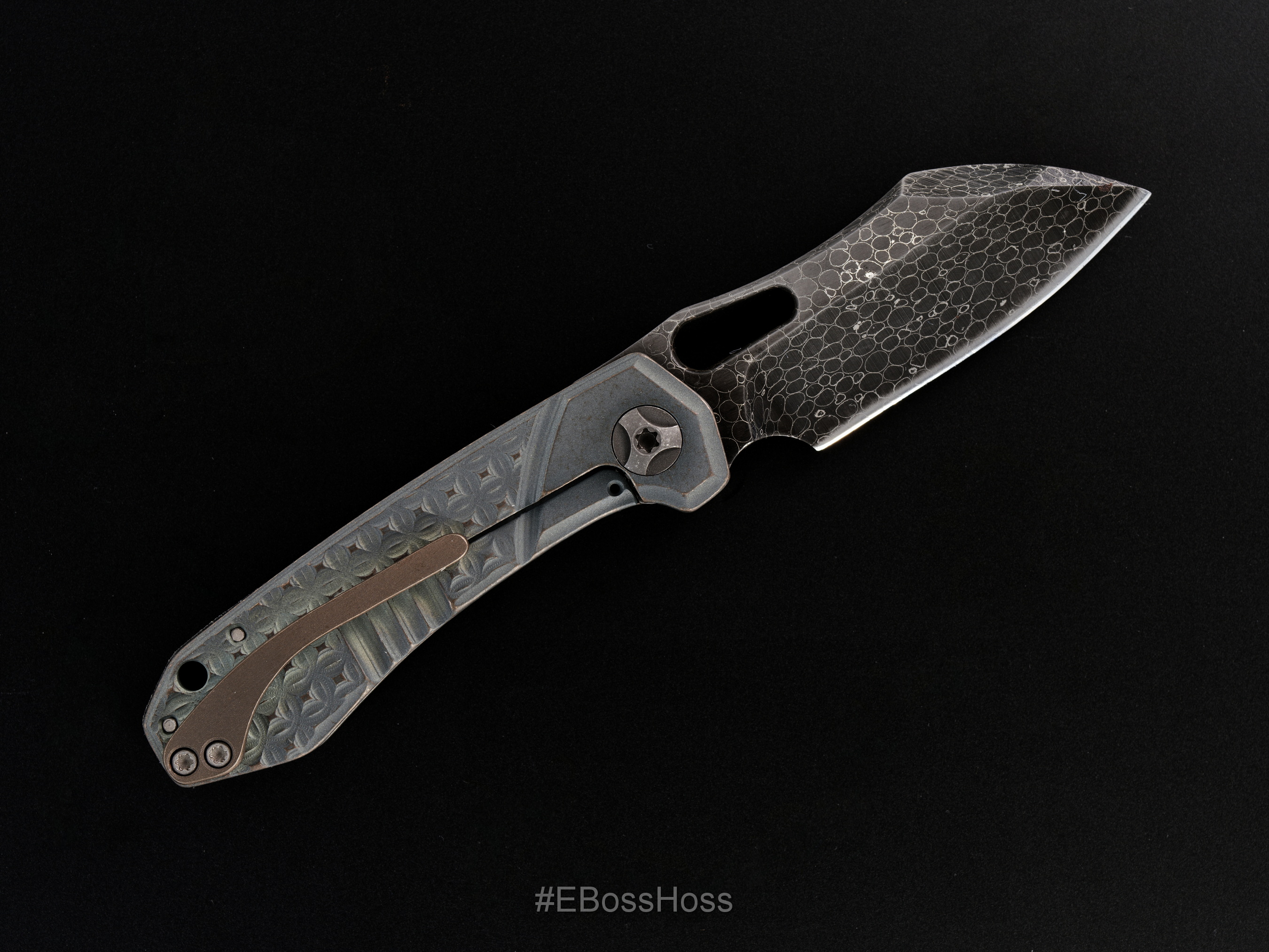 JB Stout Custom Dragonskin Possum Leg