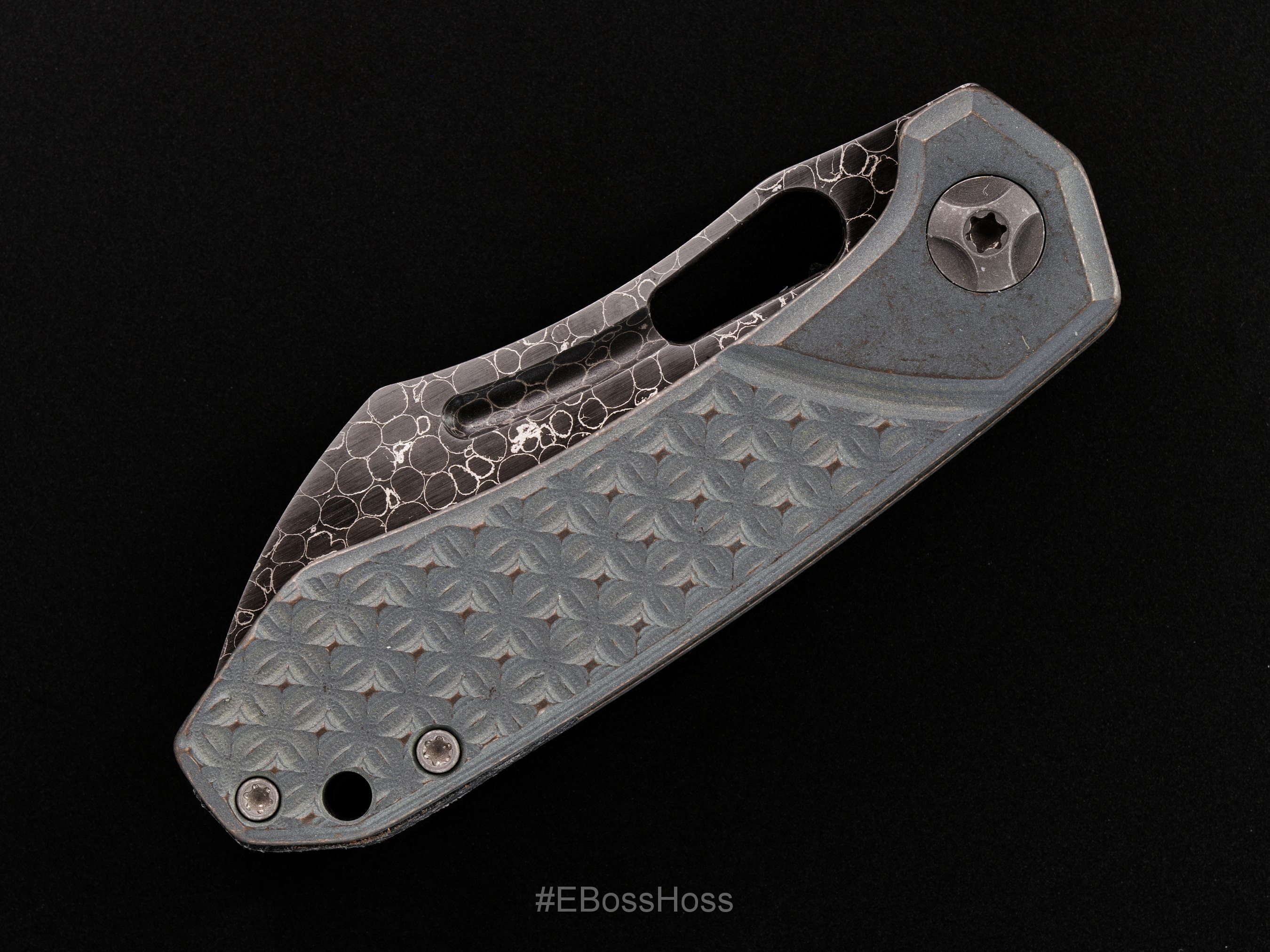 JB Stout Custom Dragonskin Possum Leg