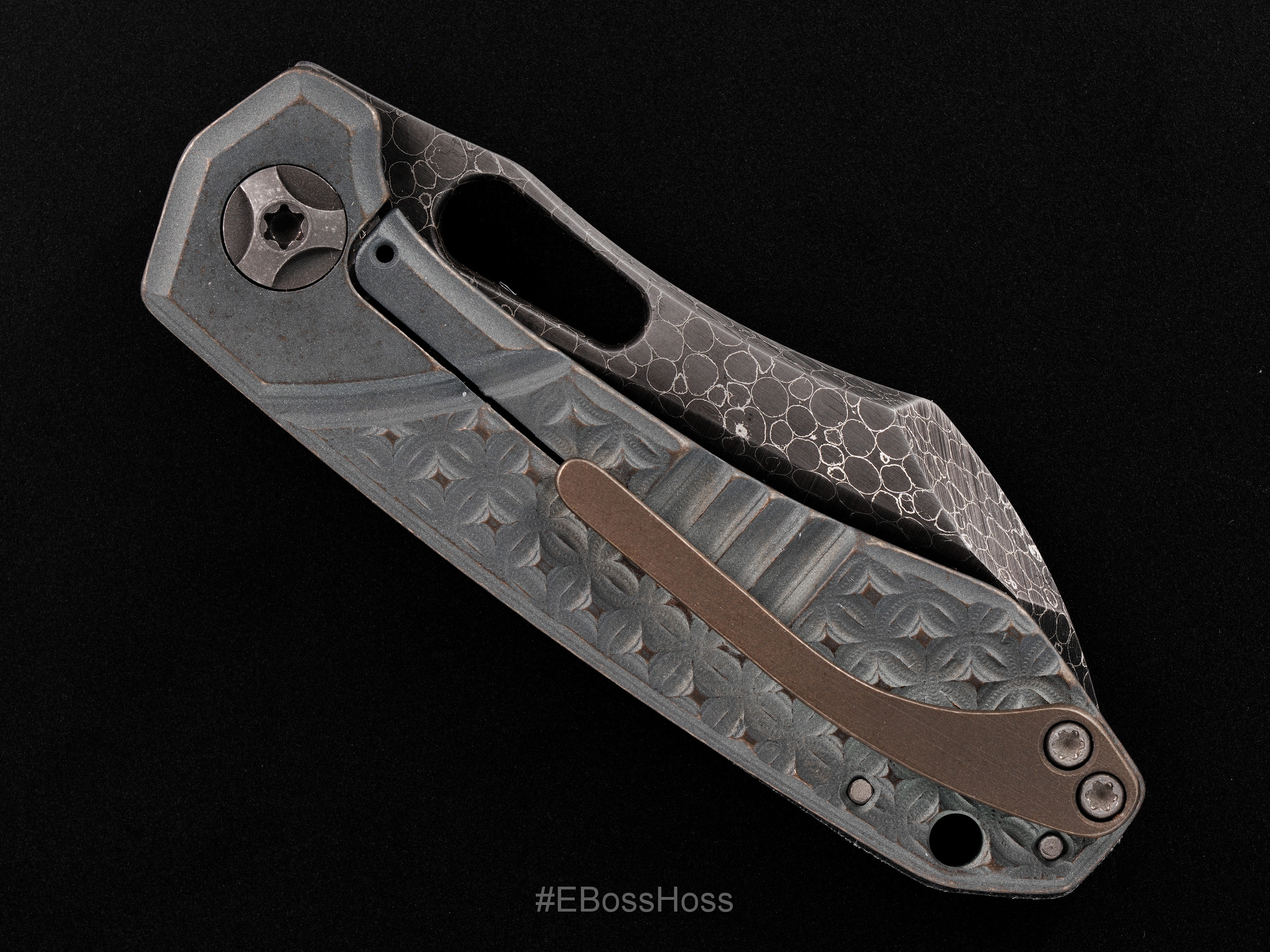 JB Stout Custom Dragonskin Possum Leg