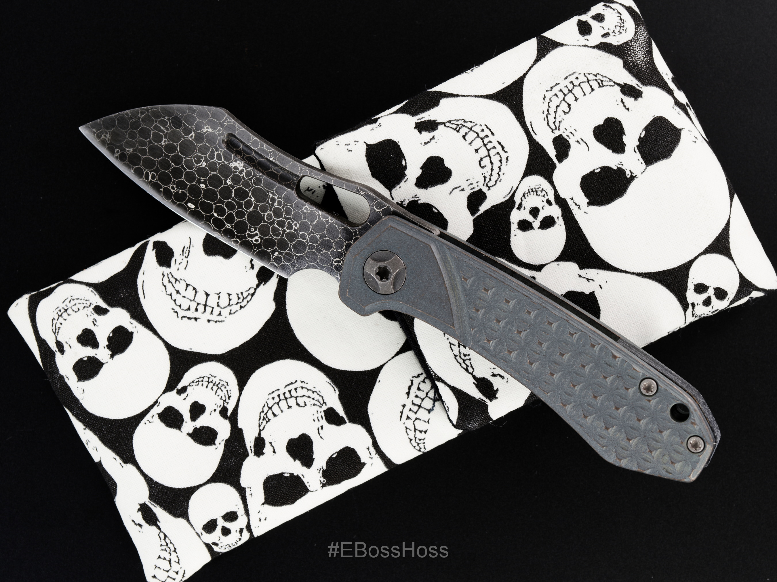 JB Stout Custom Dragonskin Possum Leg