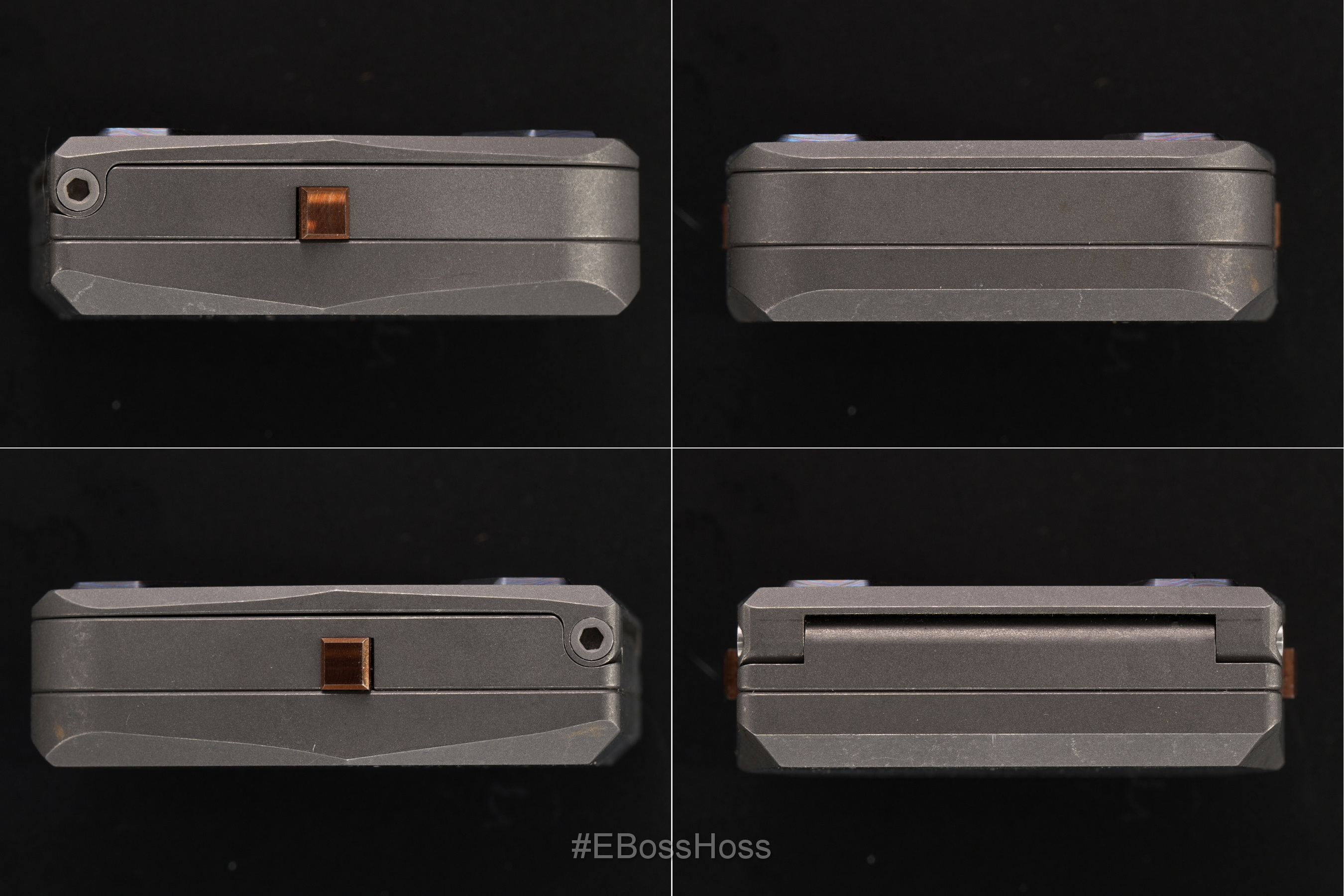 Todd Rexford - R1 UB1 V-E #1 with Black Timascus Inlays