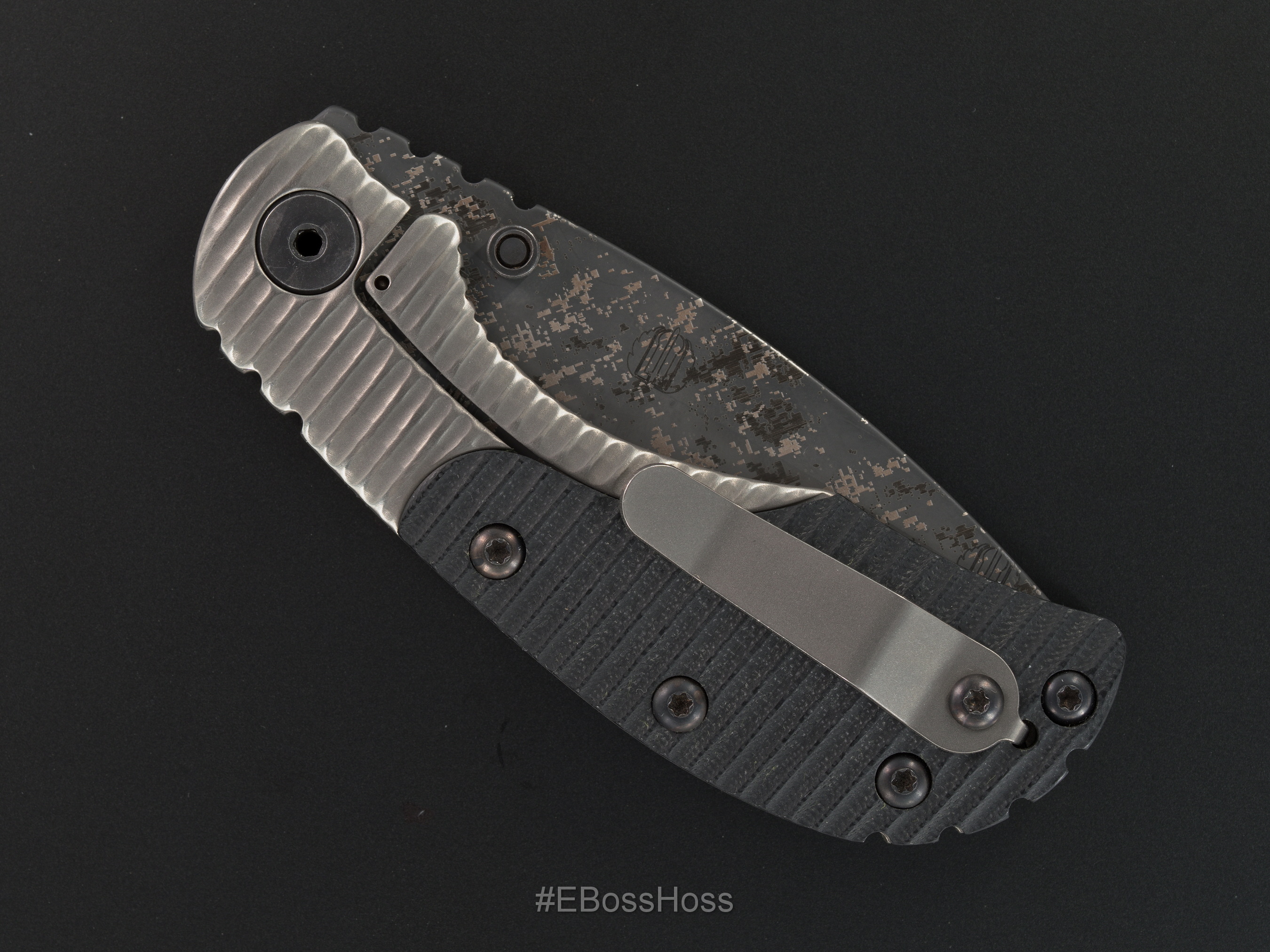 Strider Knives FWP Digi Camo Recurve Tanto Bolster-lock RCC