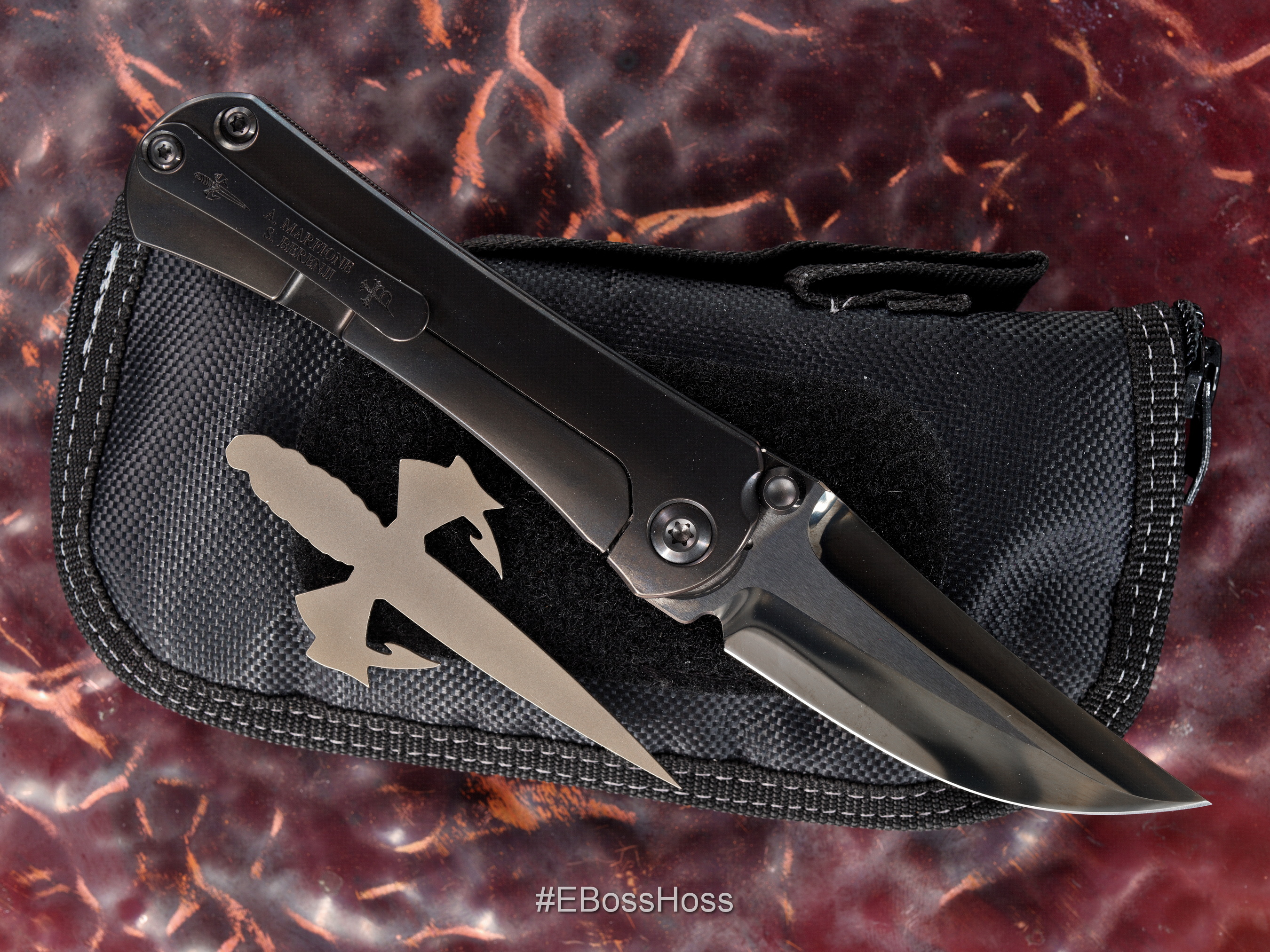 Marfione Custom Knives / Borka Blades Black Diamond SBKF Collaboration