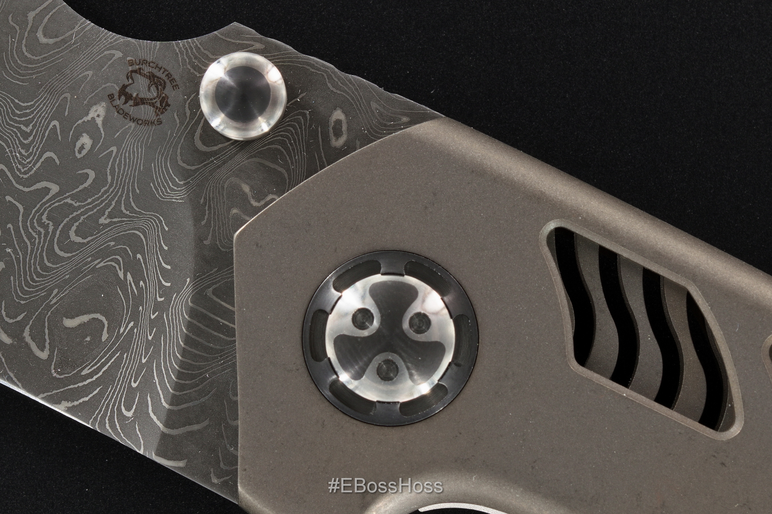 Michael Burch - Burchtree Bladeworks Custom Vented Mini - Dromos Inset-Lock