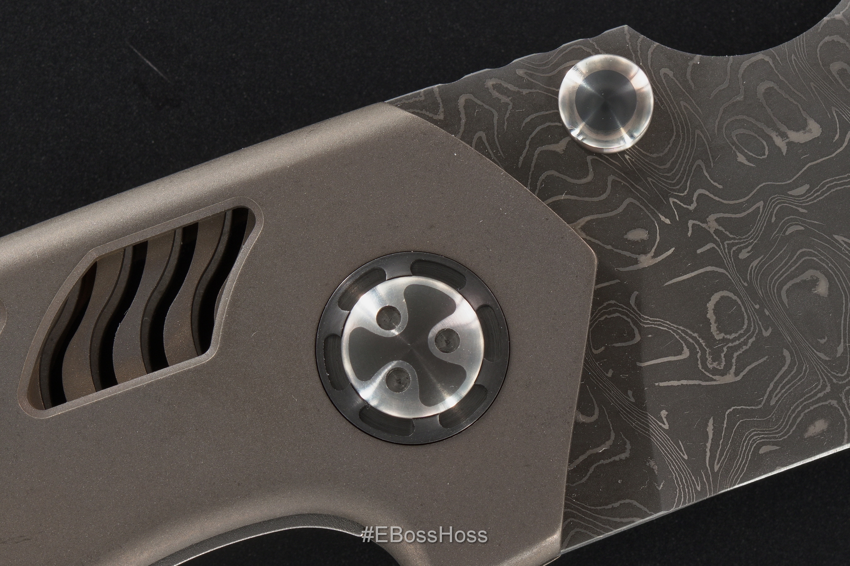 Michael Burch - Burchtree Bladeworks Custom Vented Mini - Dromos Inset-Lock