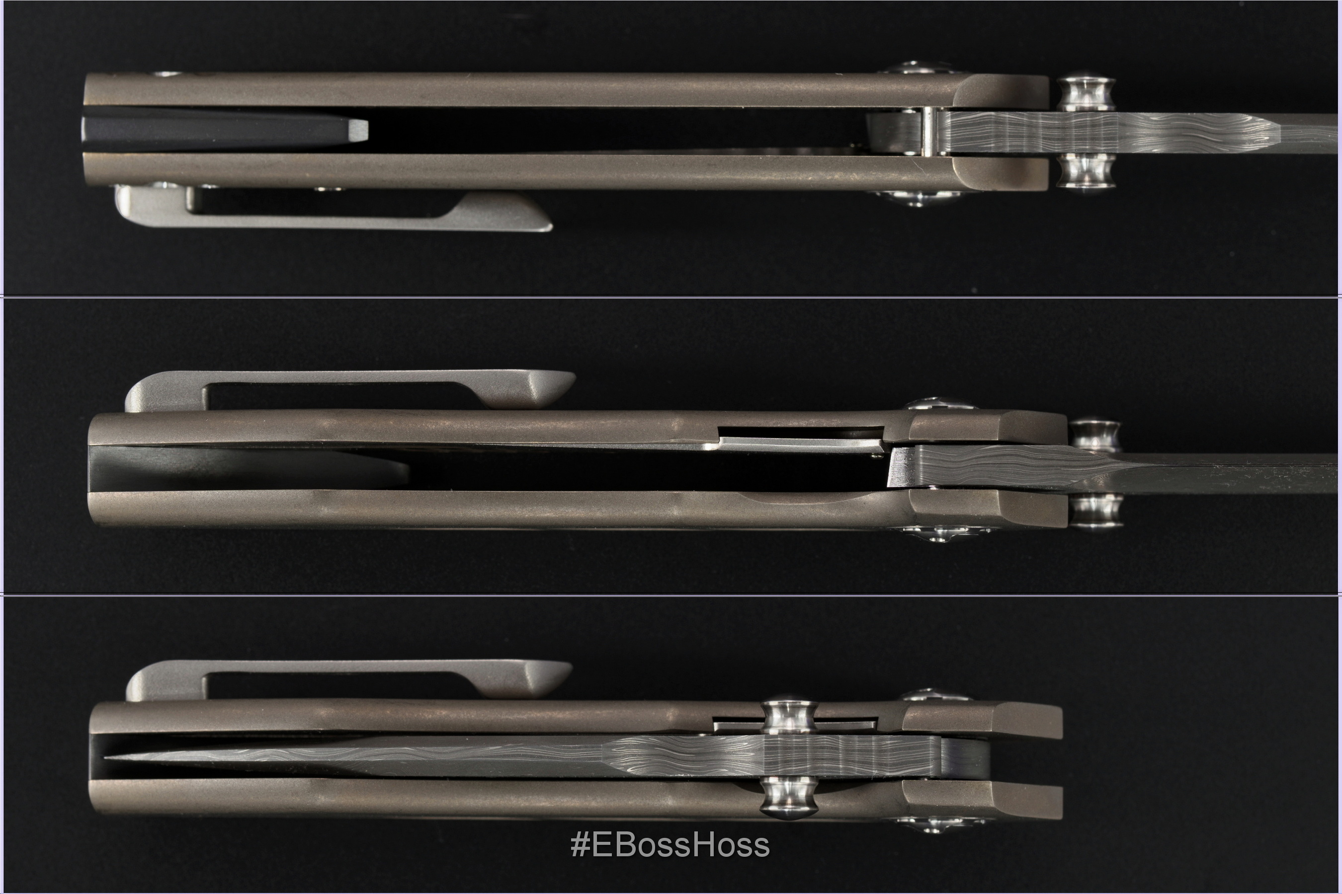 Michael Burch - Burchtree Bladeworks Custom Vented Mini - Dromos Inset-Lock