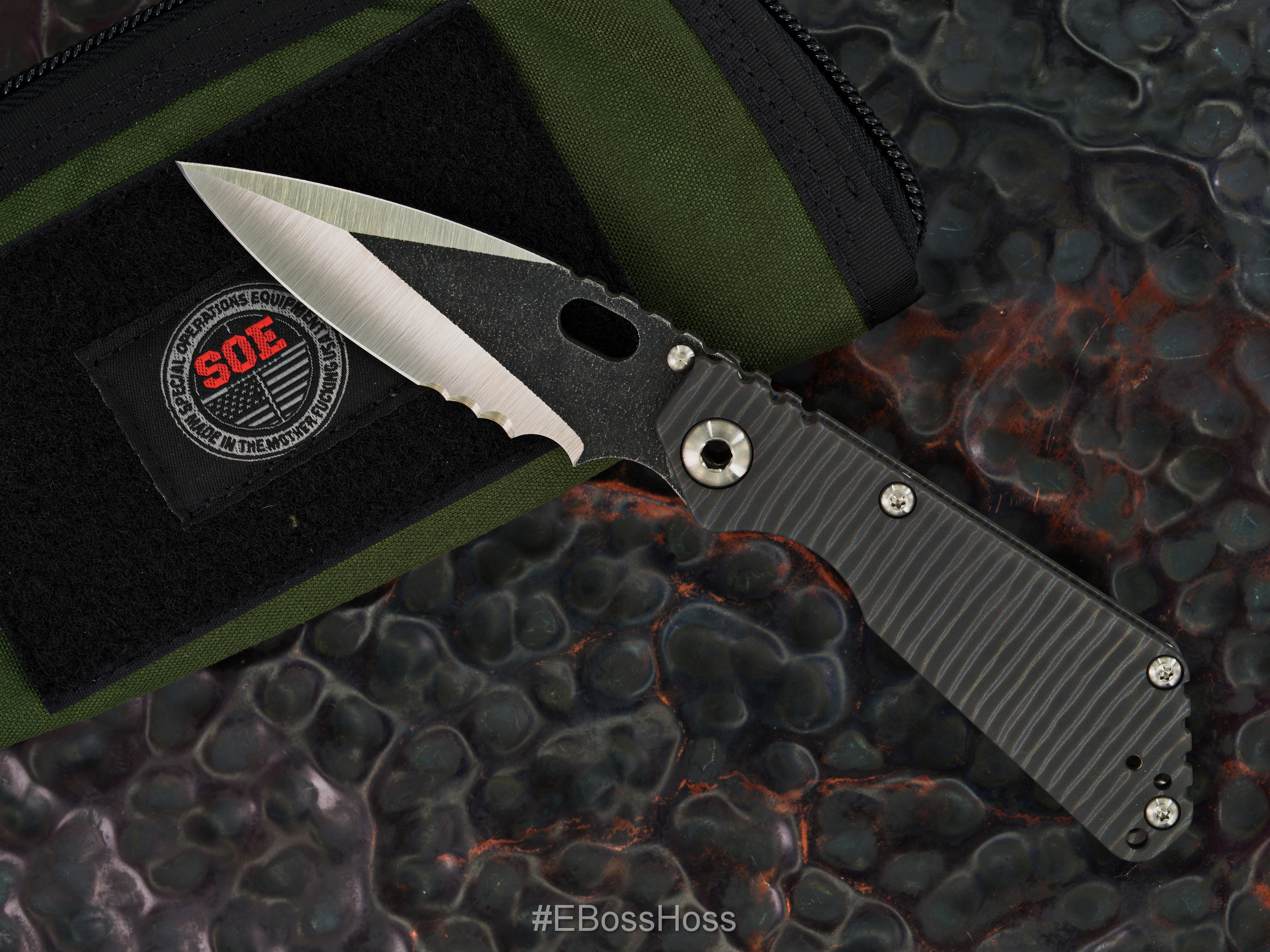 Mick Strider Custom (MSC) Modified-Dagger Tiger-Striped SnG
