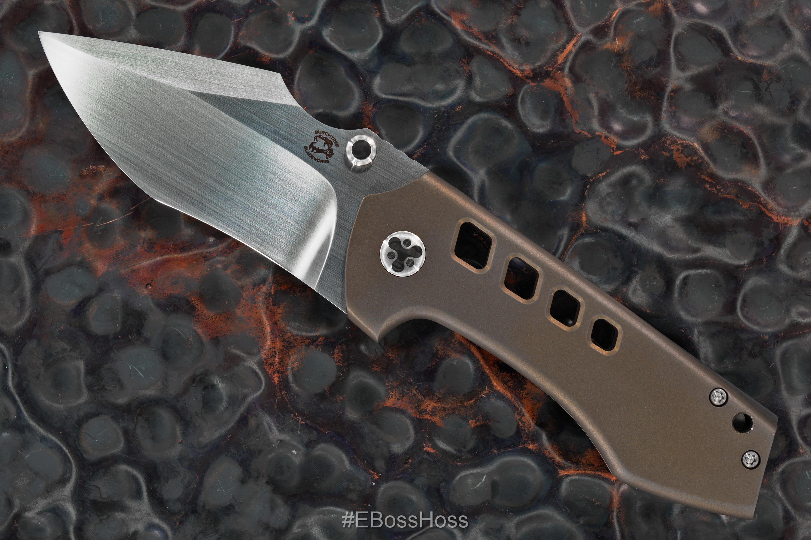 Michael Burch - Burchtree Bladeworks Custom Boson Framelock