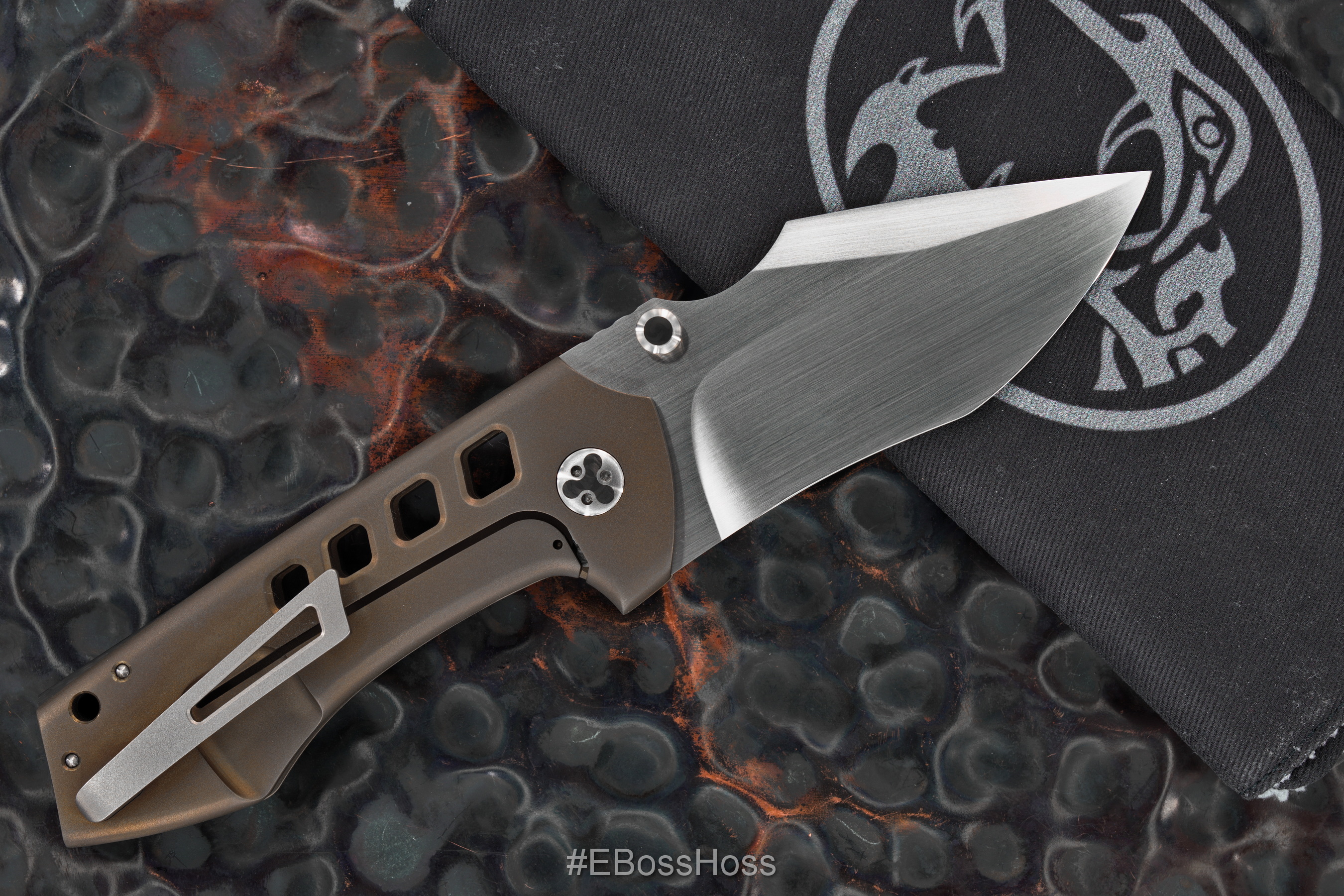 Michael Burch - Burchtree Bladeworks Custom Boson Framelock