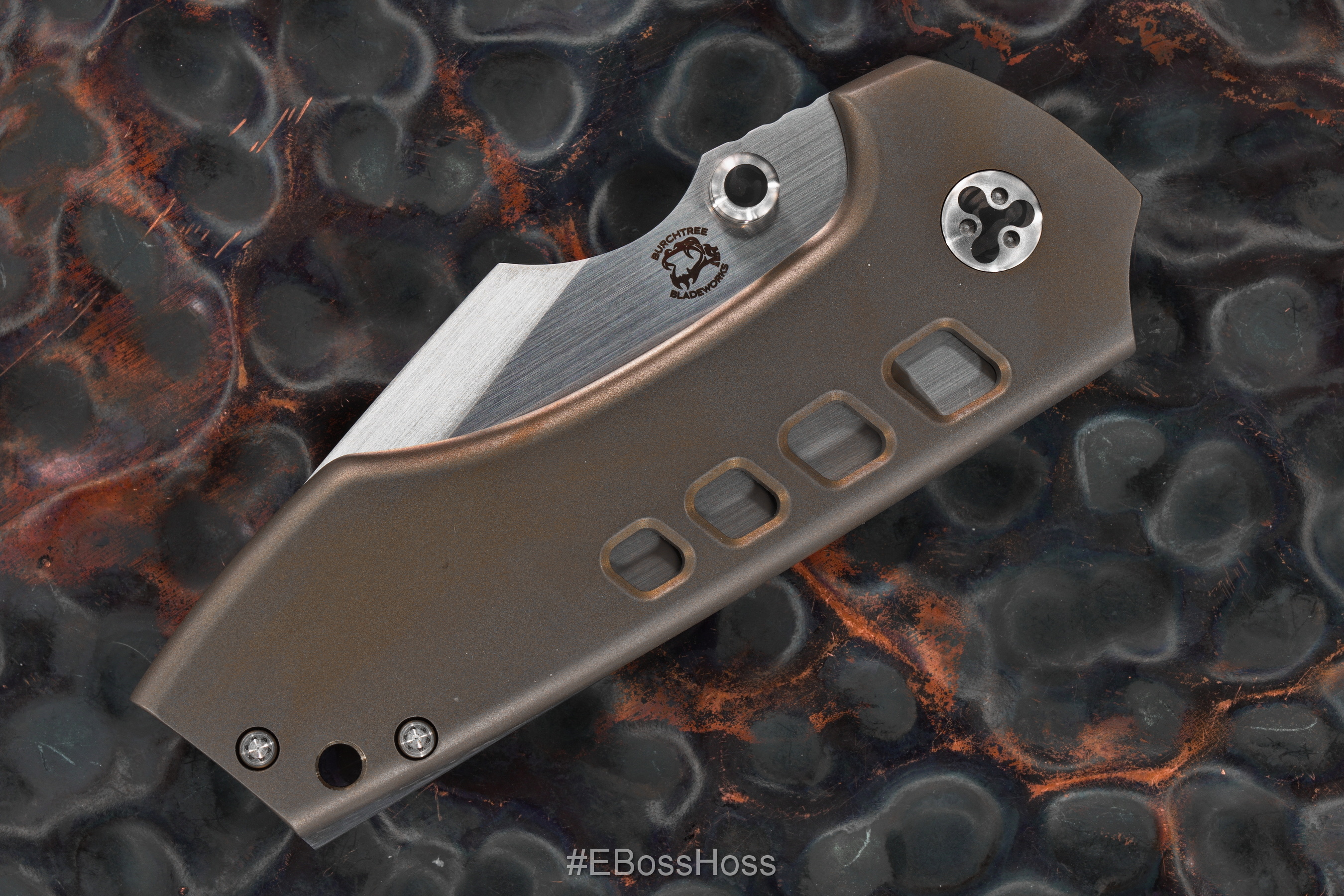 Michael Burch - Burchtree Bladeworks Custom Boson Framelock