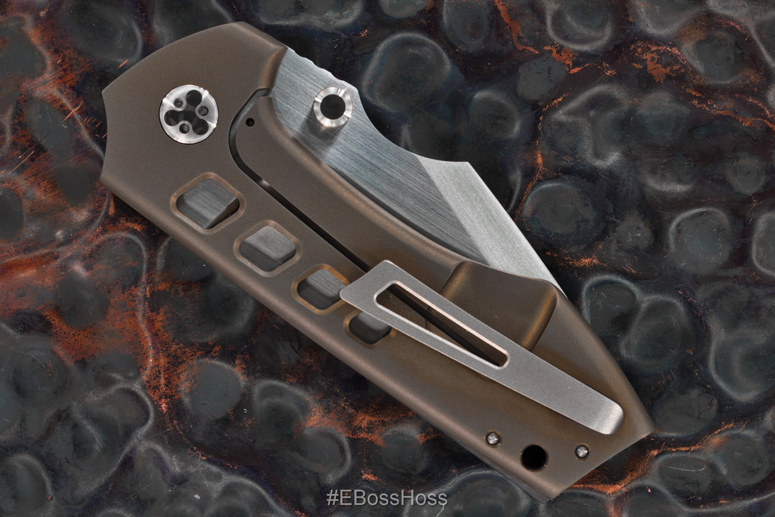 Michael Burch - Burchtree Bladeworks Custom Boson Framelock