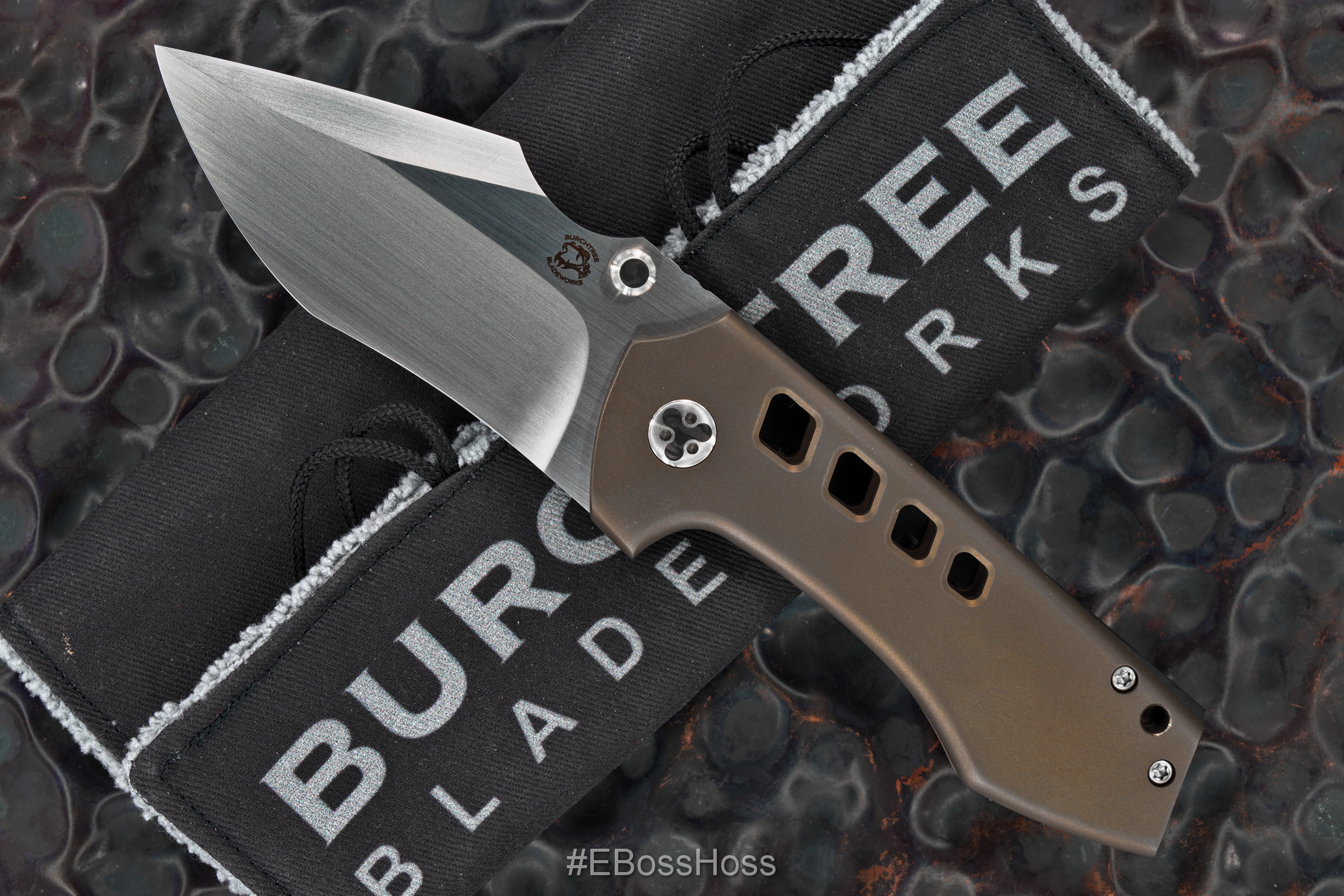 Michael Burch - Burchtree Bladeworks Custom Boson Framelock