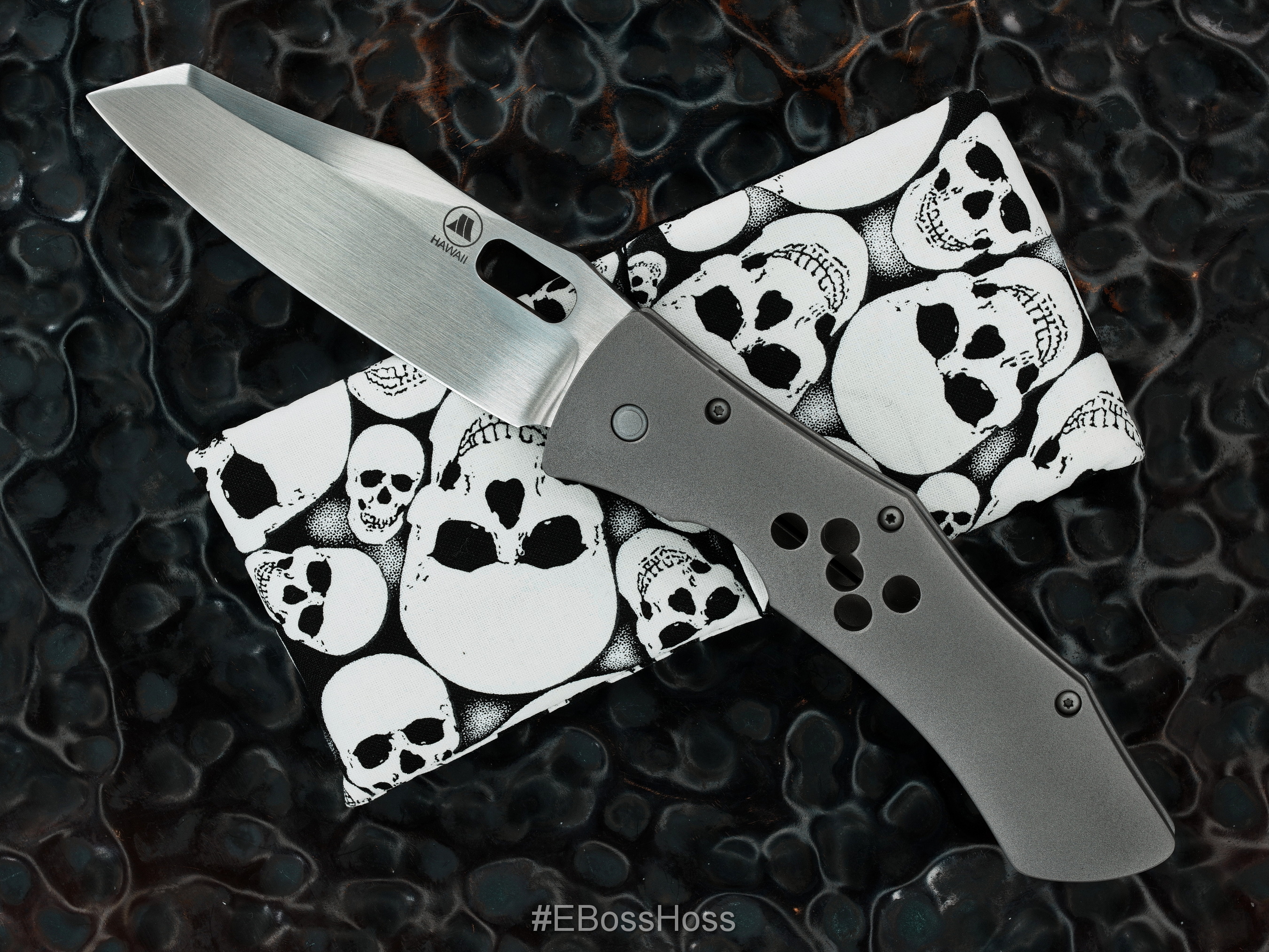 Tom Mayo Custom XL Framelock Folder - Ed Cope Design
