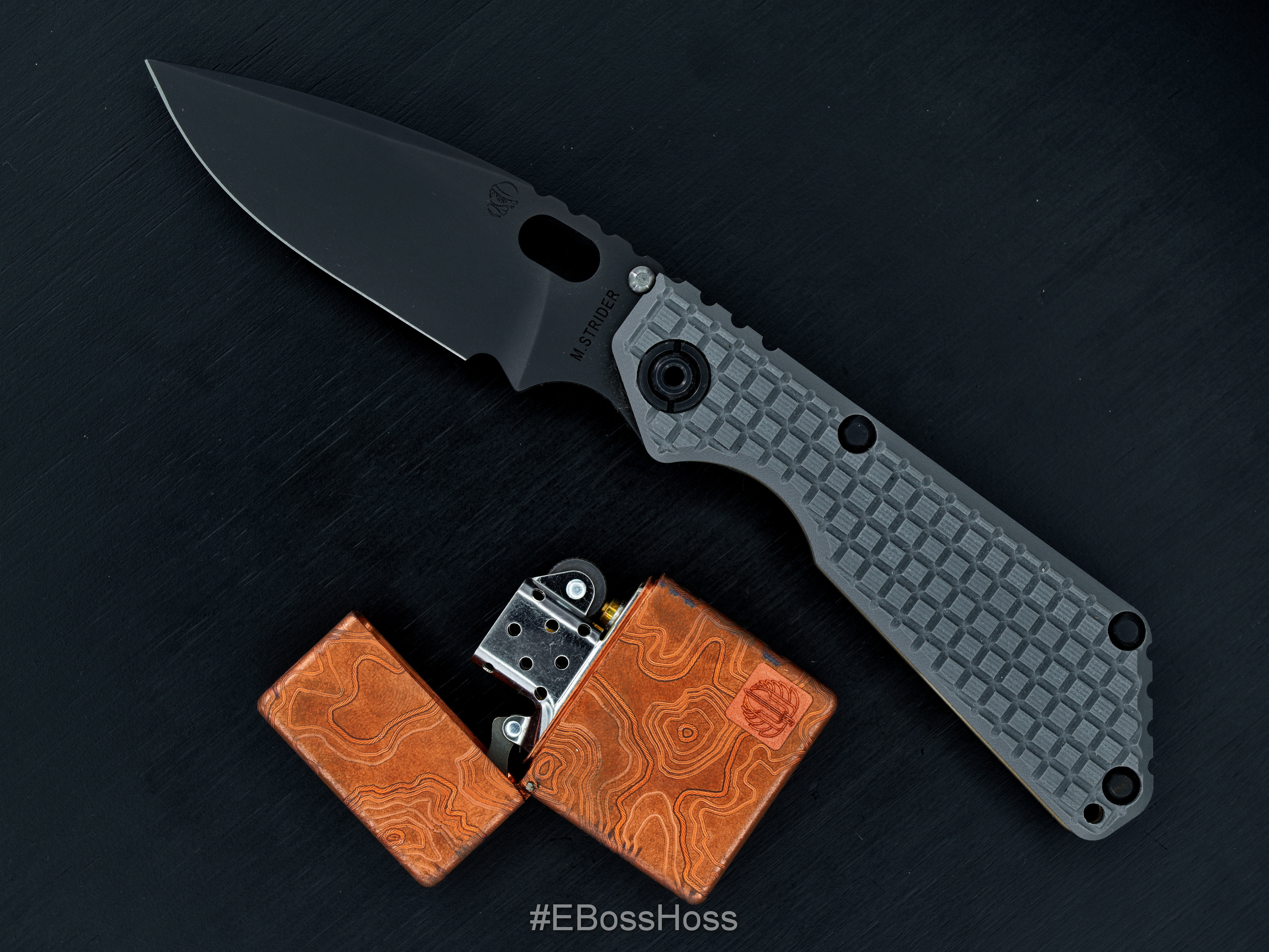 Strider Knives / Monkey Edge Collab FRAG SnG & Lighter