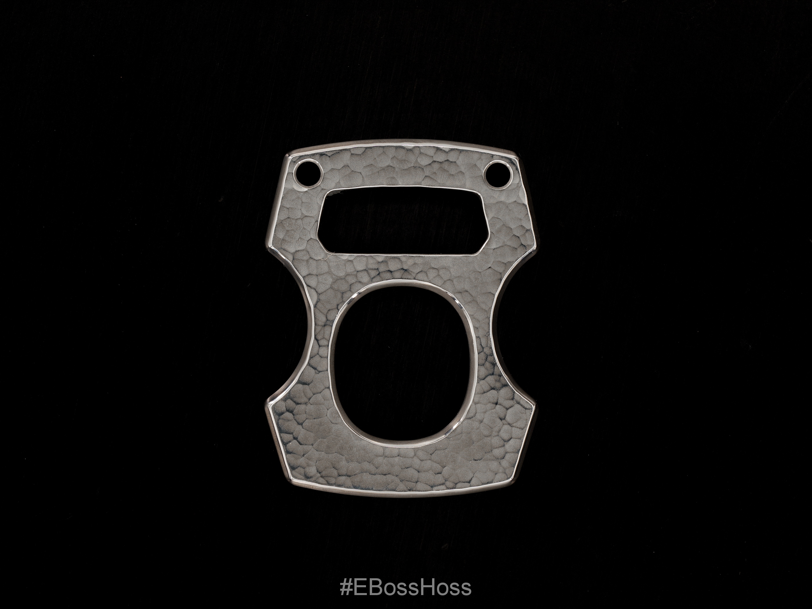 Brnly Hammered and Polished Stainless Native CYPOP by Lucas Burnley