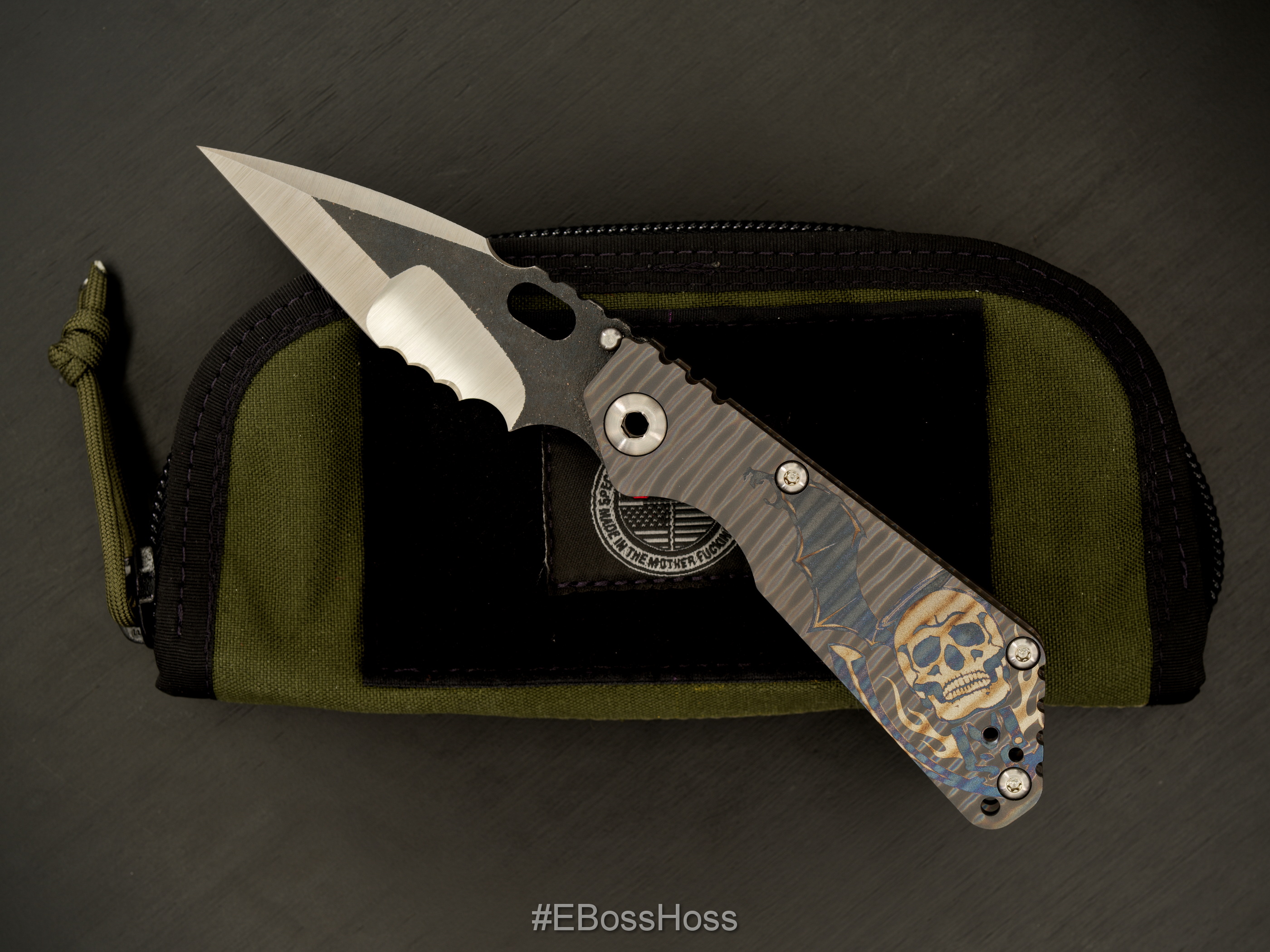 Mick Strider Custom (MSC) Nightmare Tanto SnG