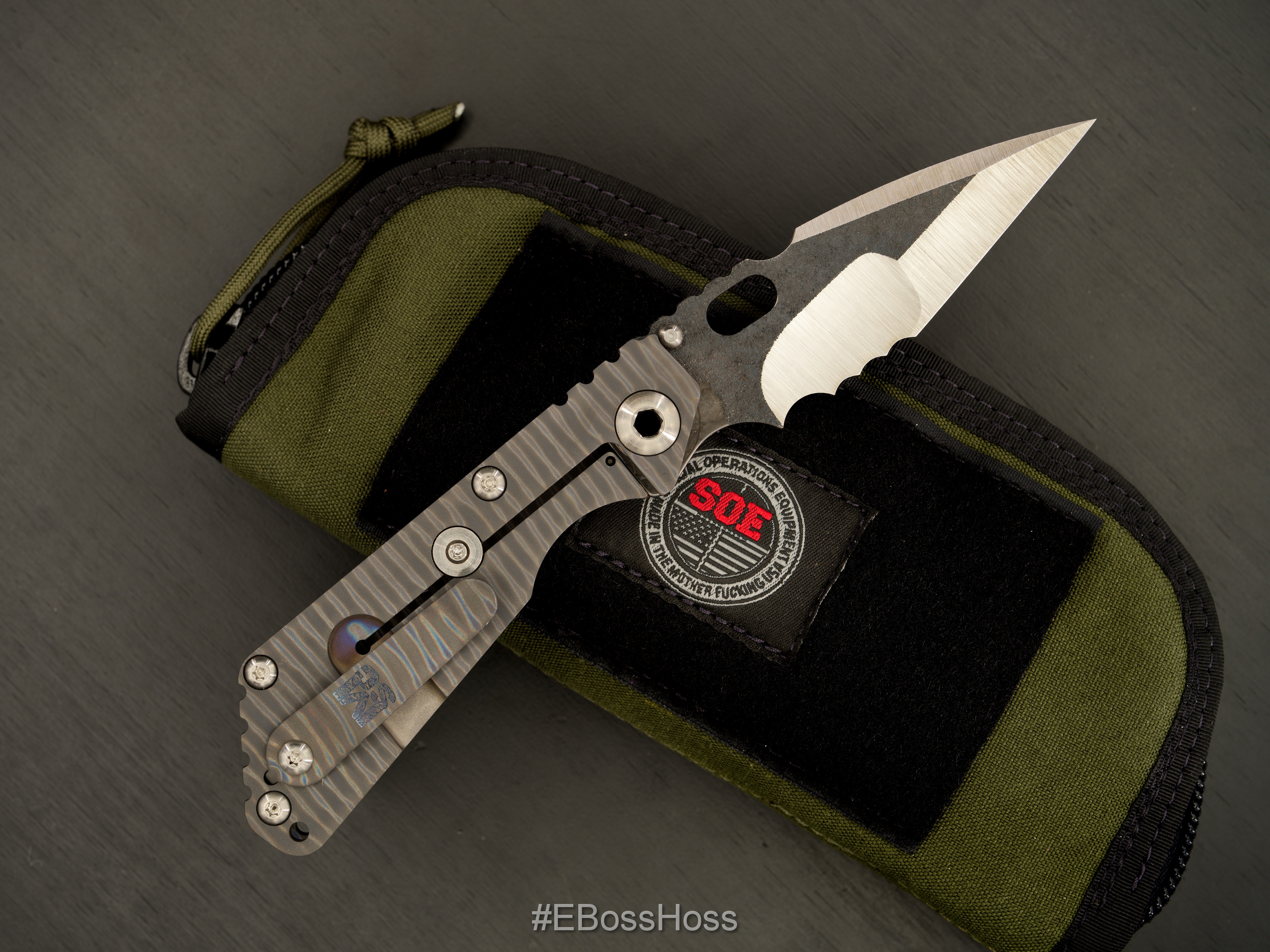 Mick Strider Custom (MSC) Nightmare Tanto SnG