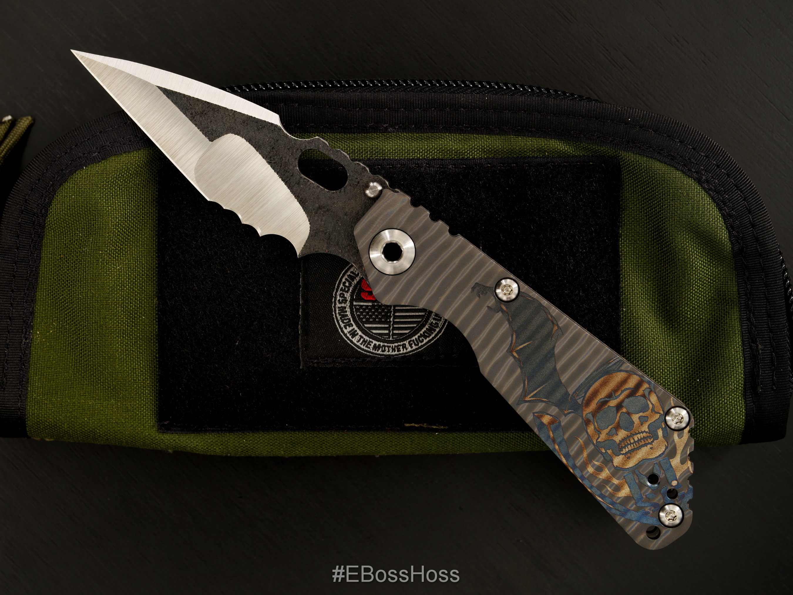 Mick Strider Custom (MSC) Nightmare Tanto SnG