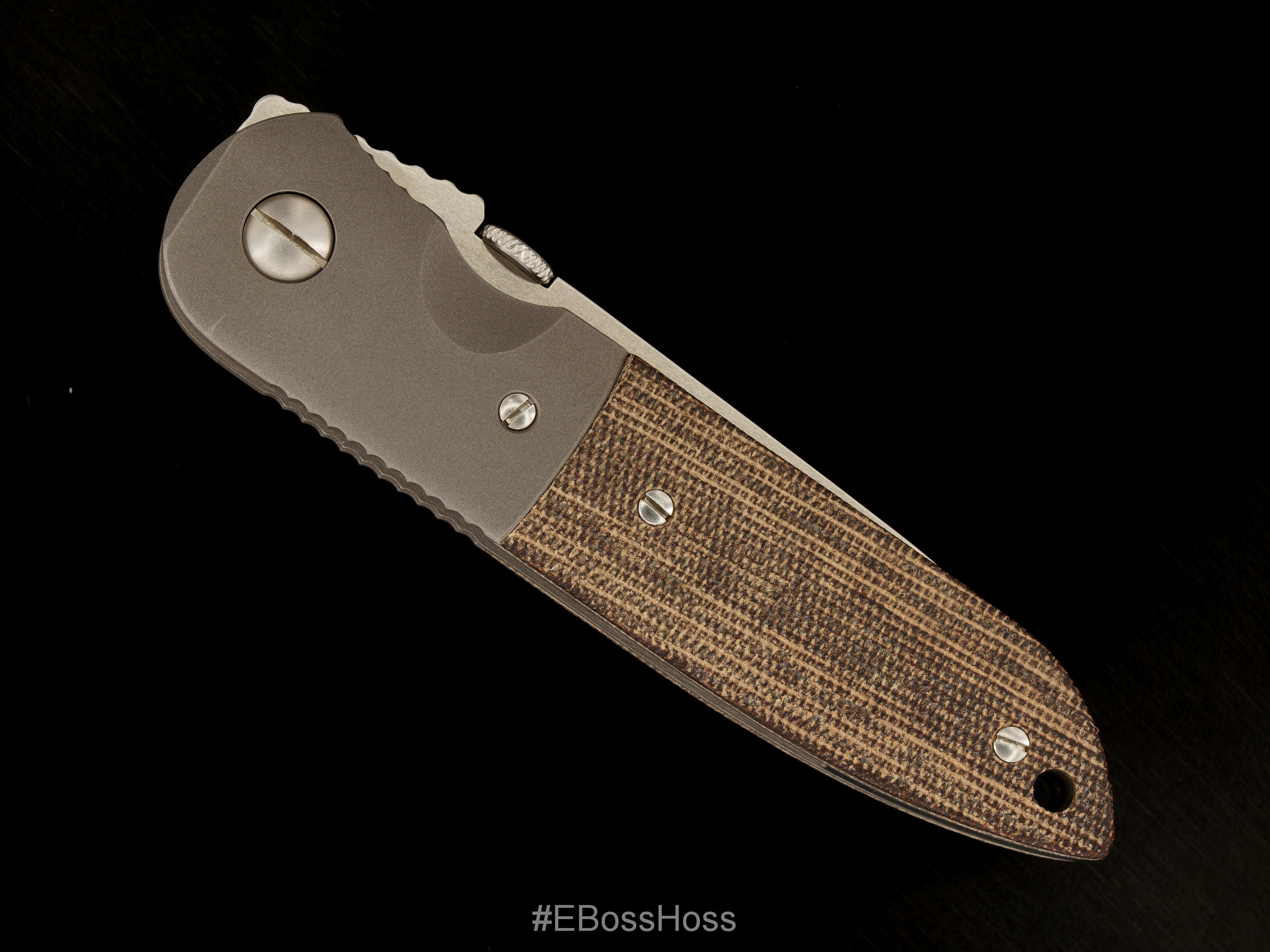 Ernie Emerson Custom CQC-6 Correct Grind Lefty - No Wave