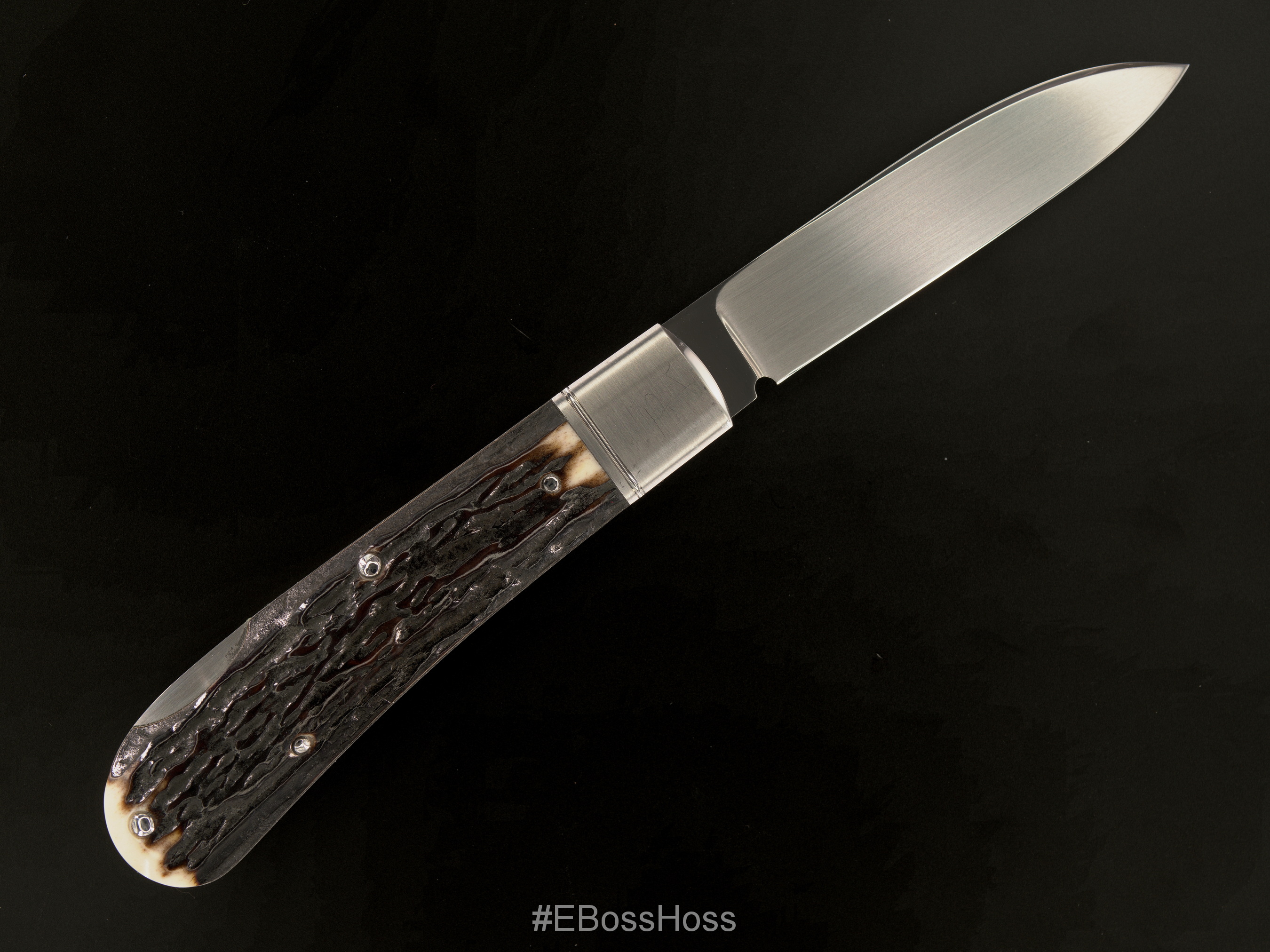 Ryu Kawamura Custom Stag Lockback Folder