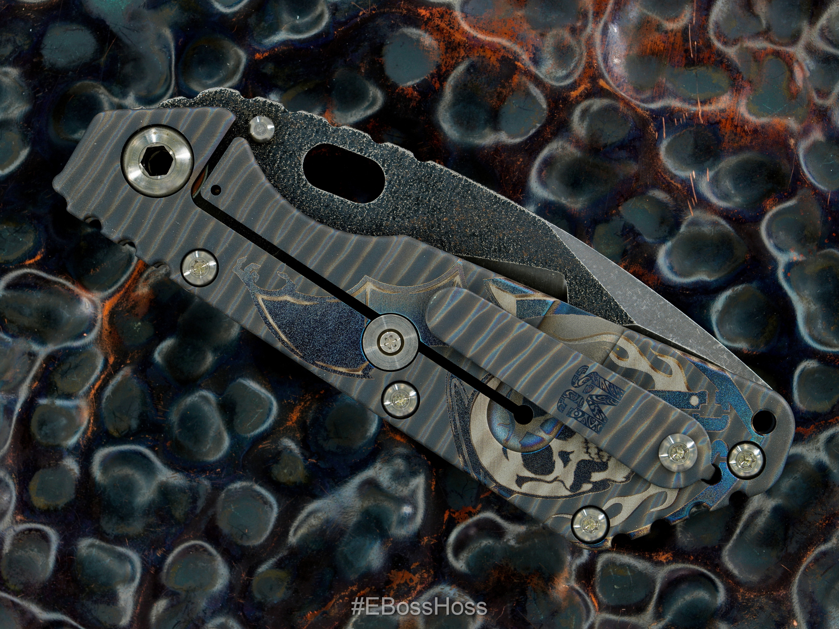 Mick Strider Custom (MSC) Batwing Nightmare Recurve Tanto SMF