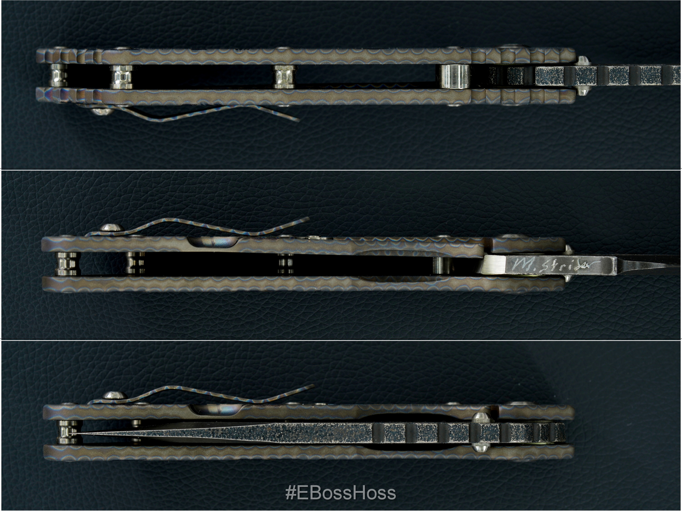 Mick Strider Custom (MSC) Batwing Nightmare Recurve Tanto SMF