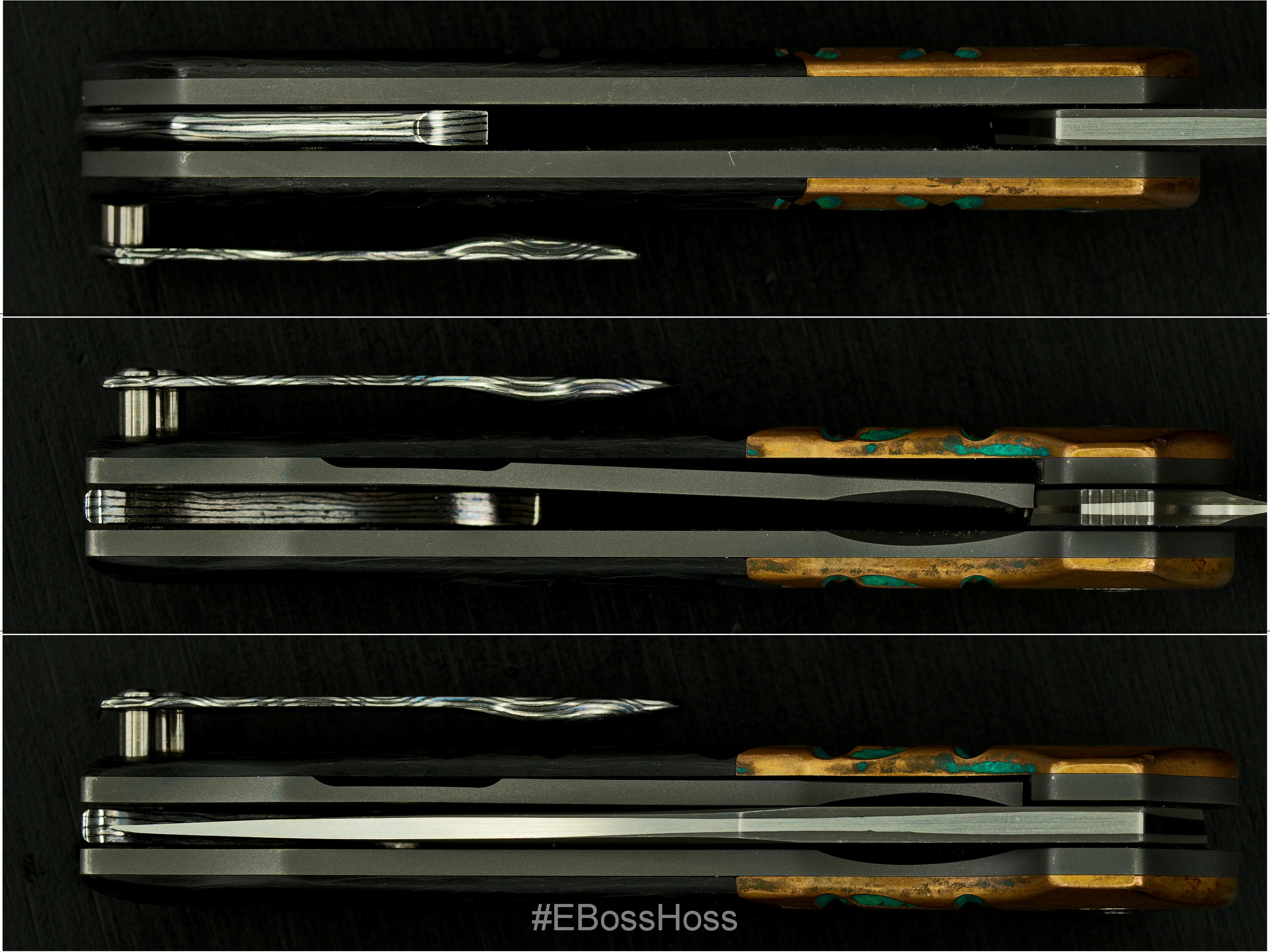 WR Bladeworks Deluxe Custom Mini Wyvern Flipper by Walter Randolph