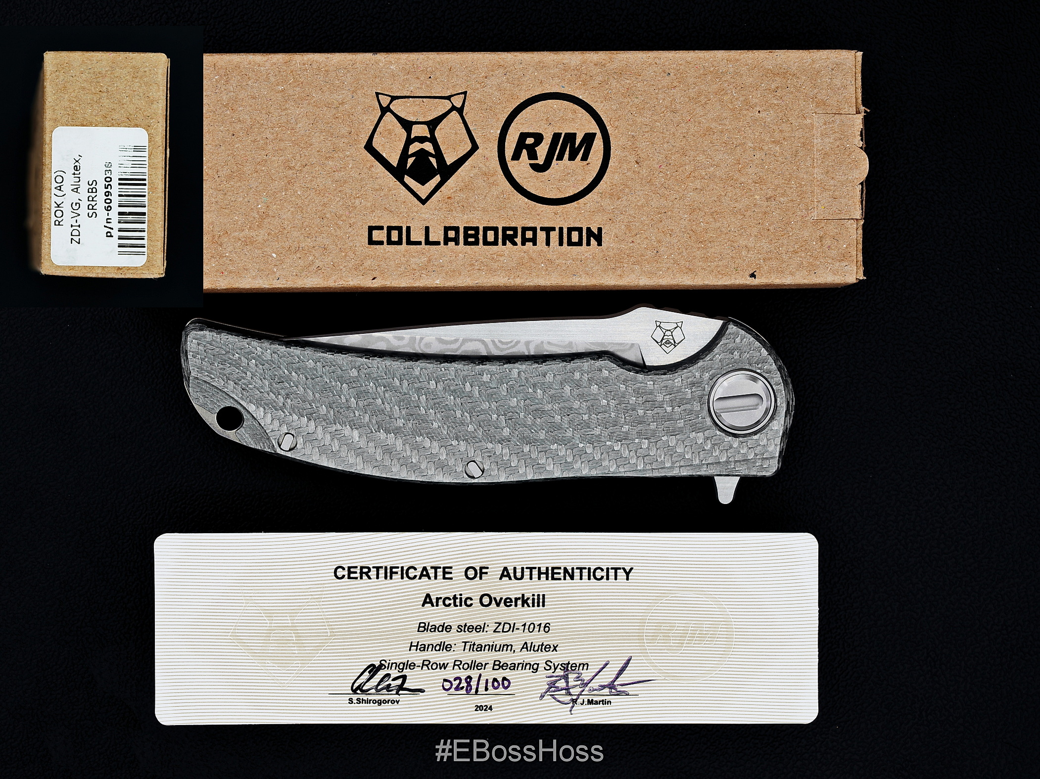 Sergey Shirogorov ''Limited Edition'' RJ Martin Design Artic Overkill Flipper