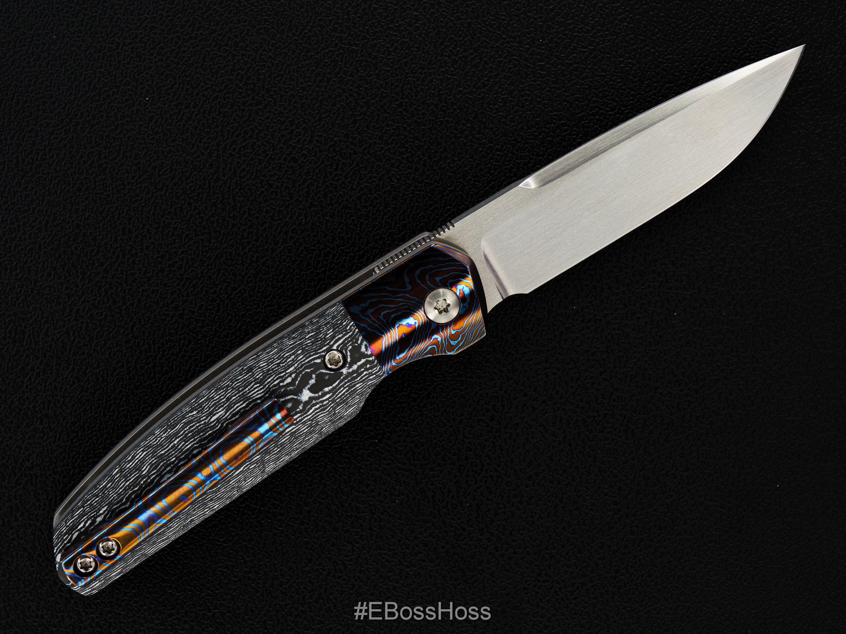 Enrique Peña Custom White Carboti Caballero Front Flipper