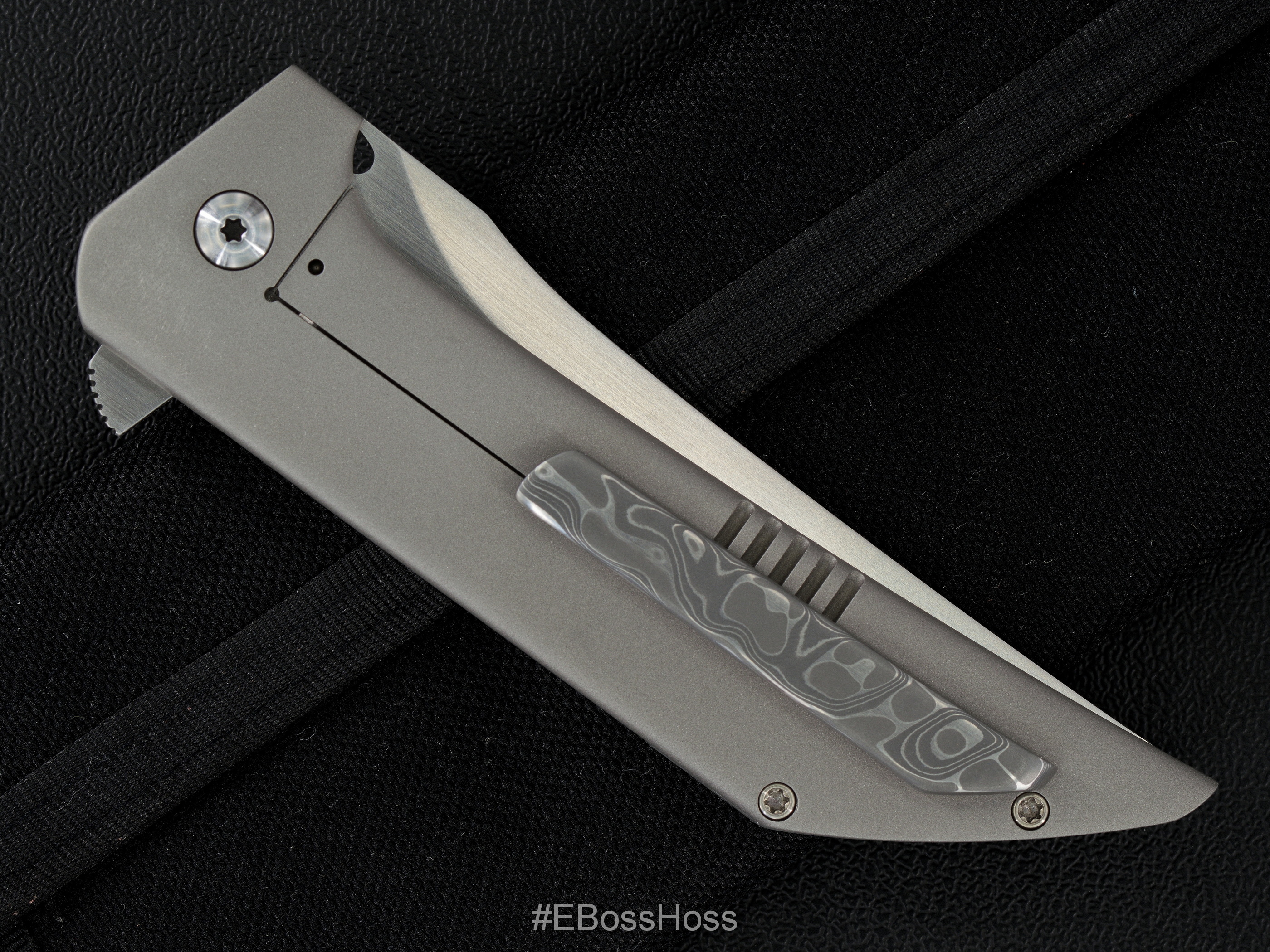 David Santiago Custom Folding Tanto