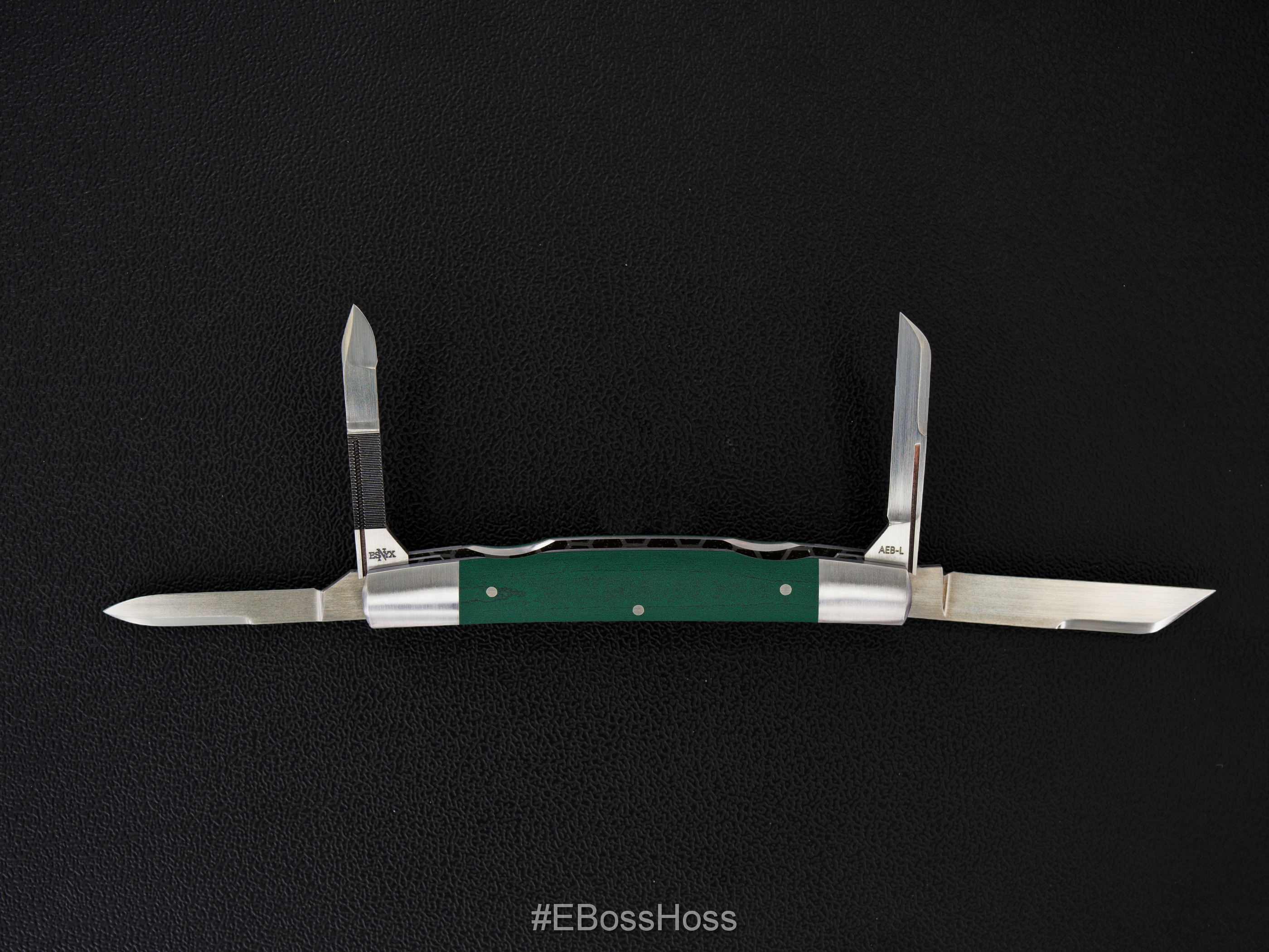 Esnyx Custom Knives Custom Rodgers P.555 Congress by Evan Nicolaides