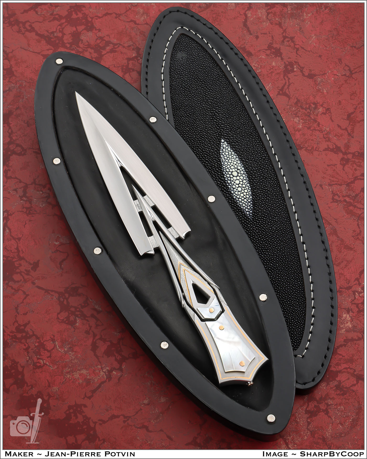 Jean-Pierre Potvin Custom Deluxe Complex Dagger