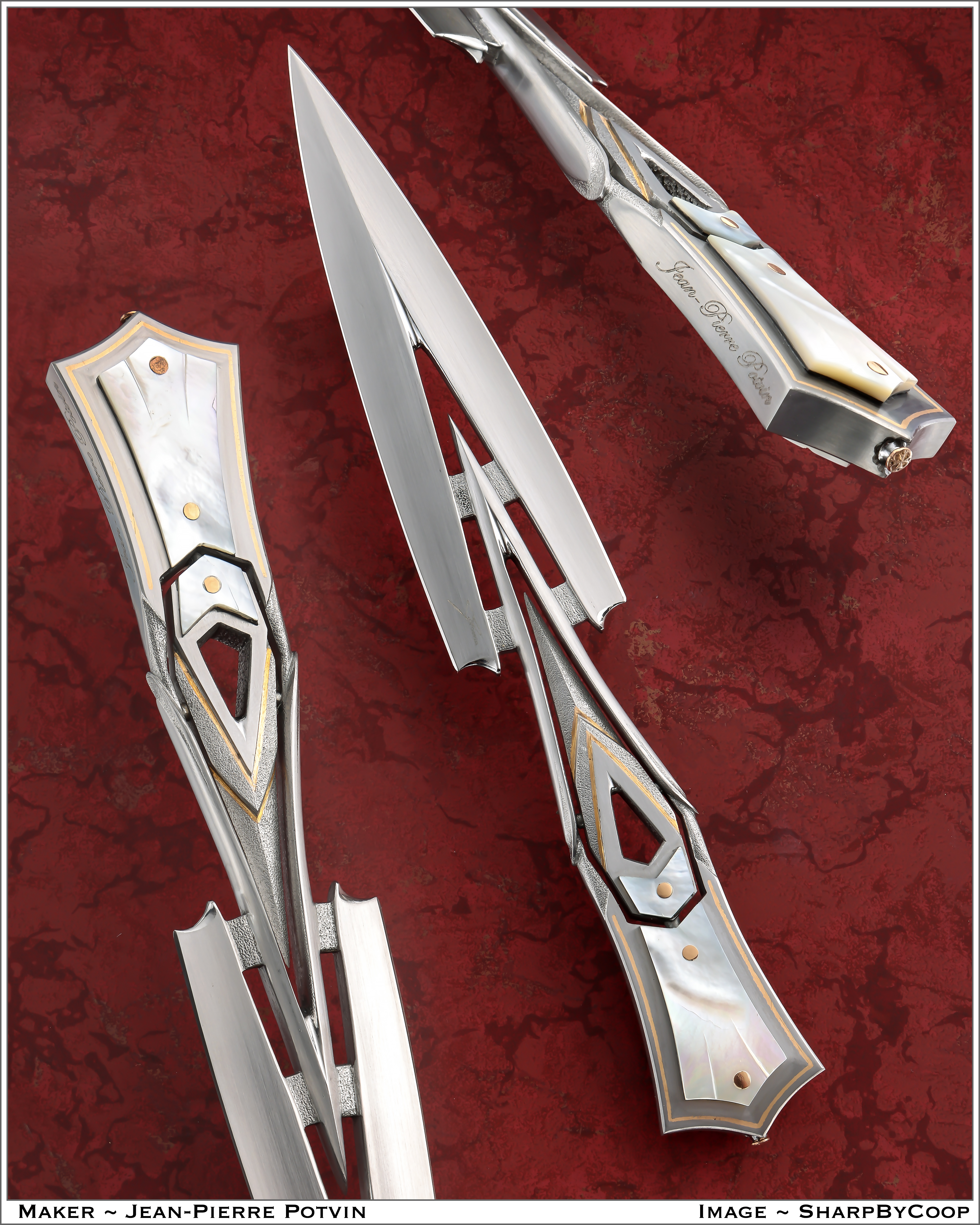 Jean-Pierre Potvin Custom Deluxe Complex Dagger