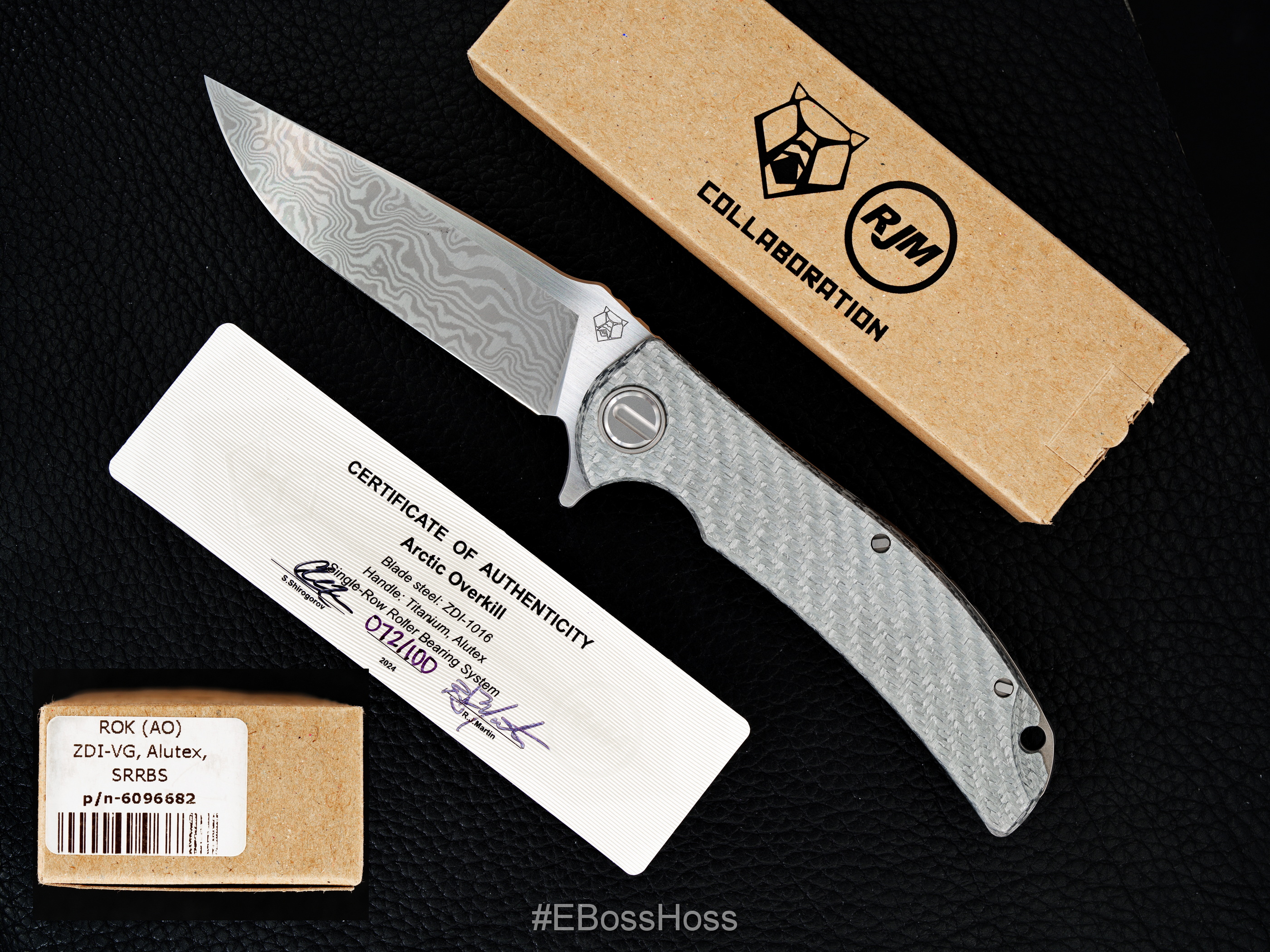 RJ Martin, Shirogorov Sergey Shirogorov ''Limited Edition'' RJ Martin Design Artic Overkill Flipper