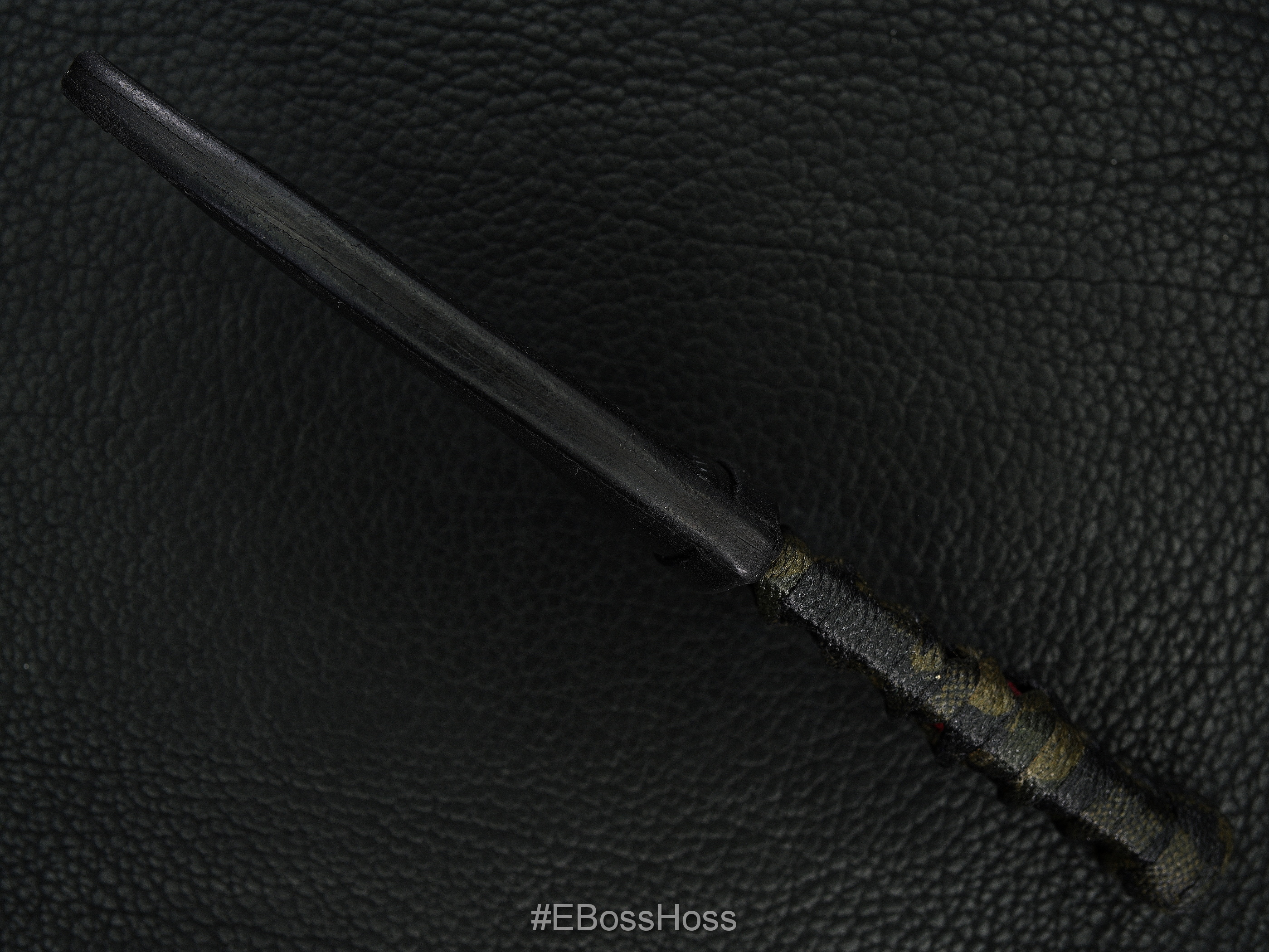 Mick Strider Custom Cobalt-Damascus Fixed Blade Collaboration