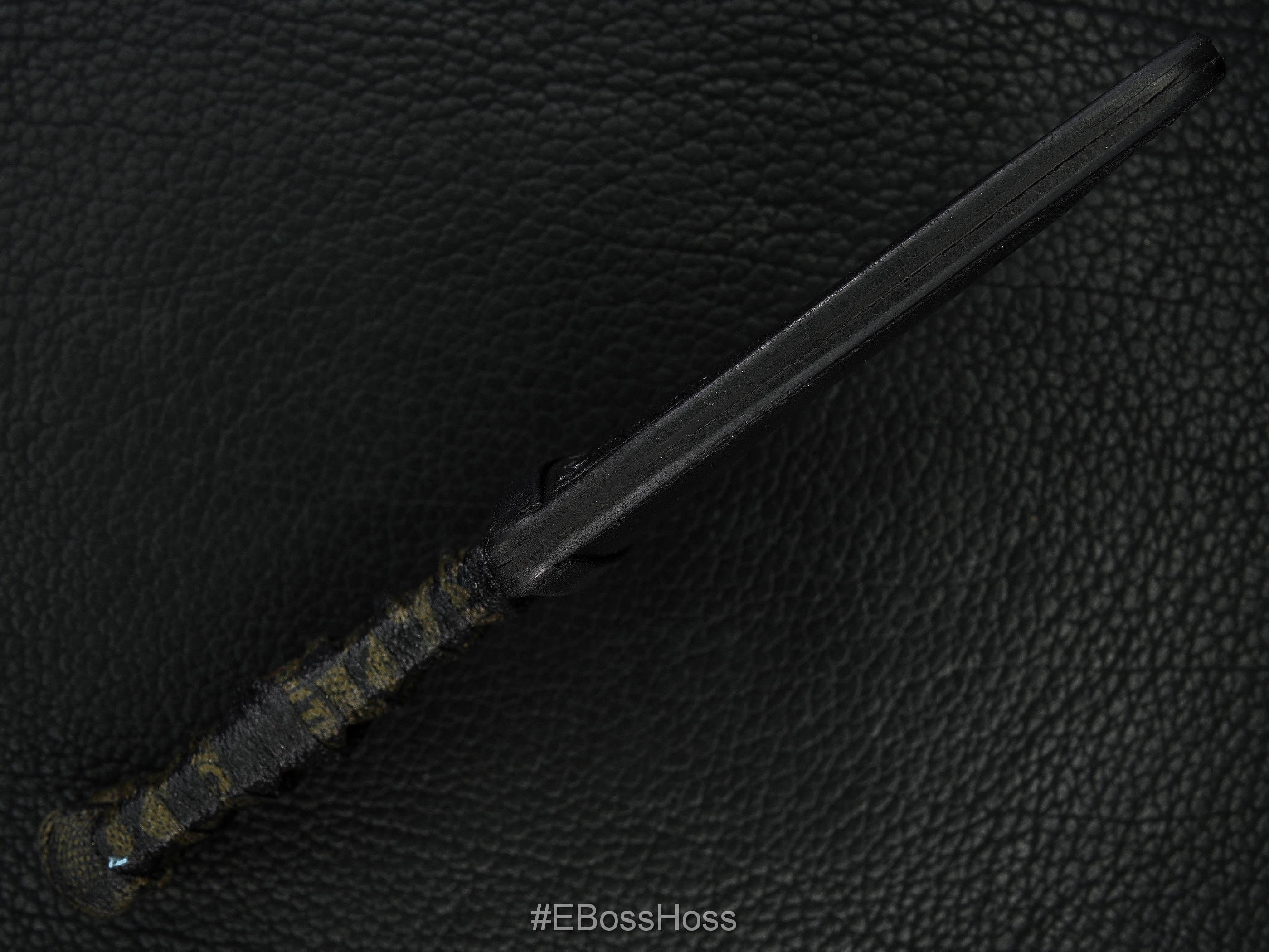 Mick Strider Custom Cobalt-Damascus Fixed Blade Collaboration