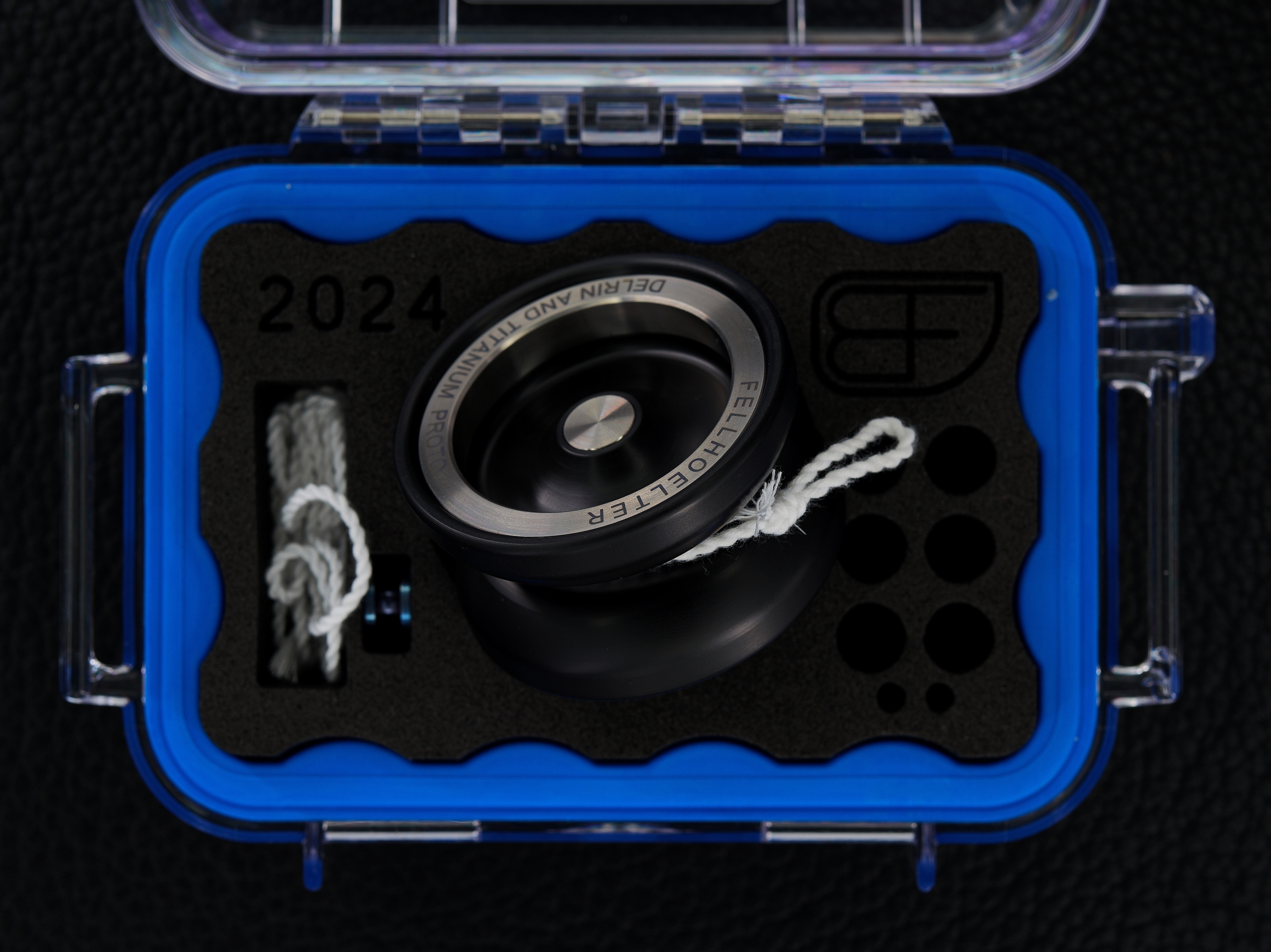 Brian Fellhoelter Delrin and Titanium Proto Run Yoyo