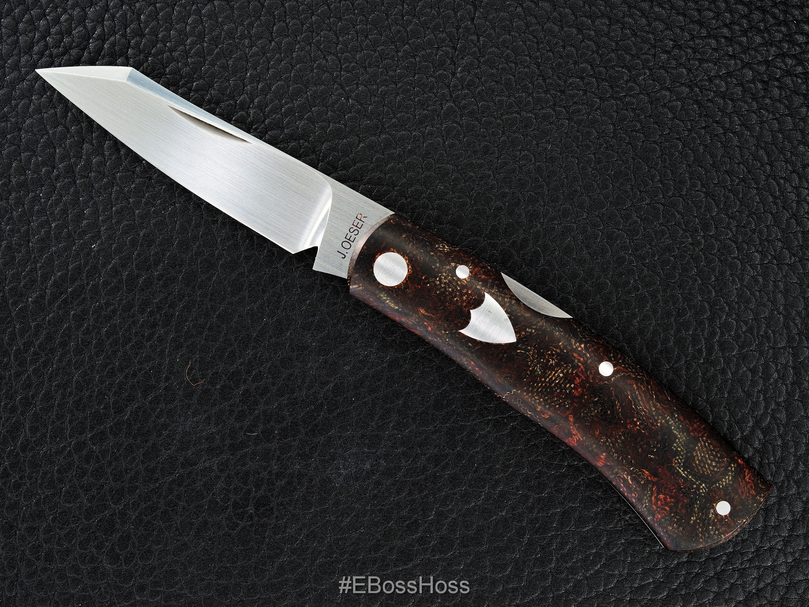 Jared Oeser Custom Mini Native Lockback