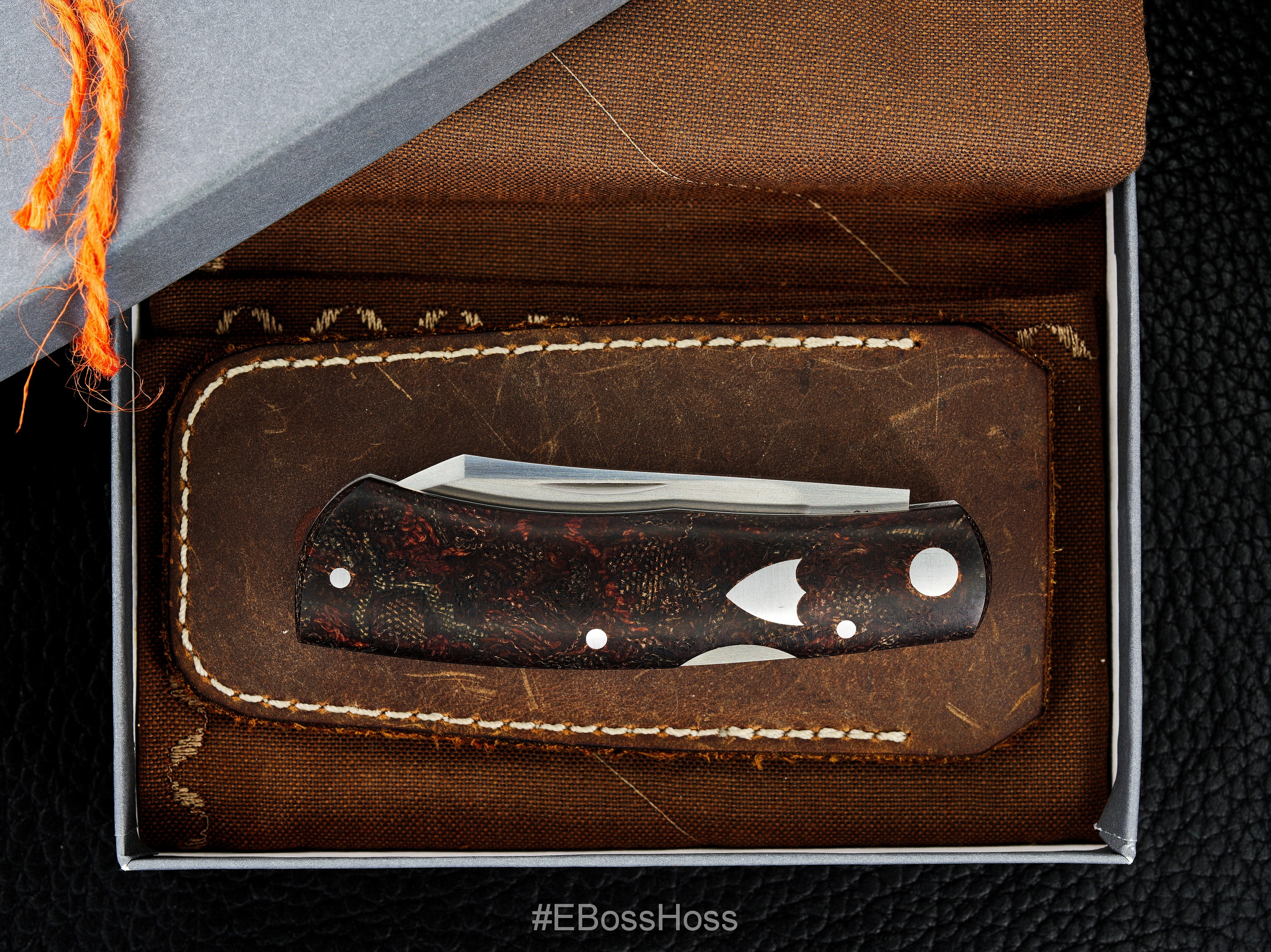 Jared Oeser Custom Mini Native Lockback