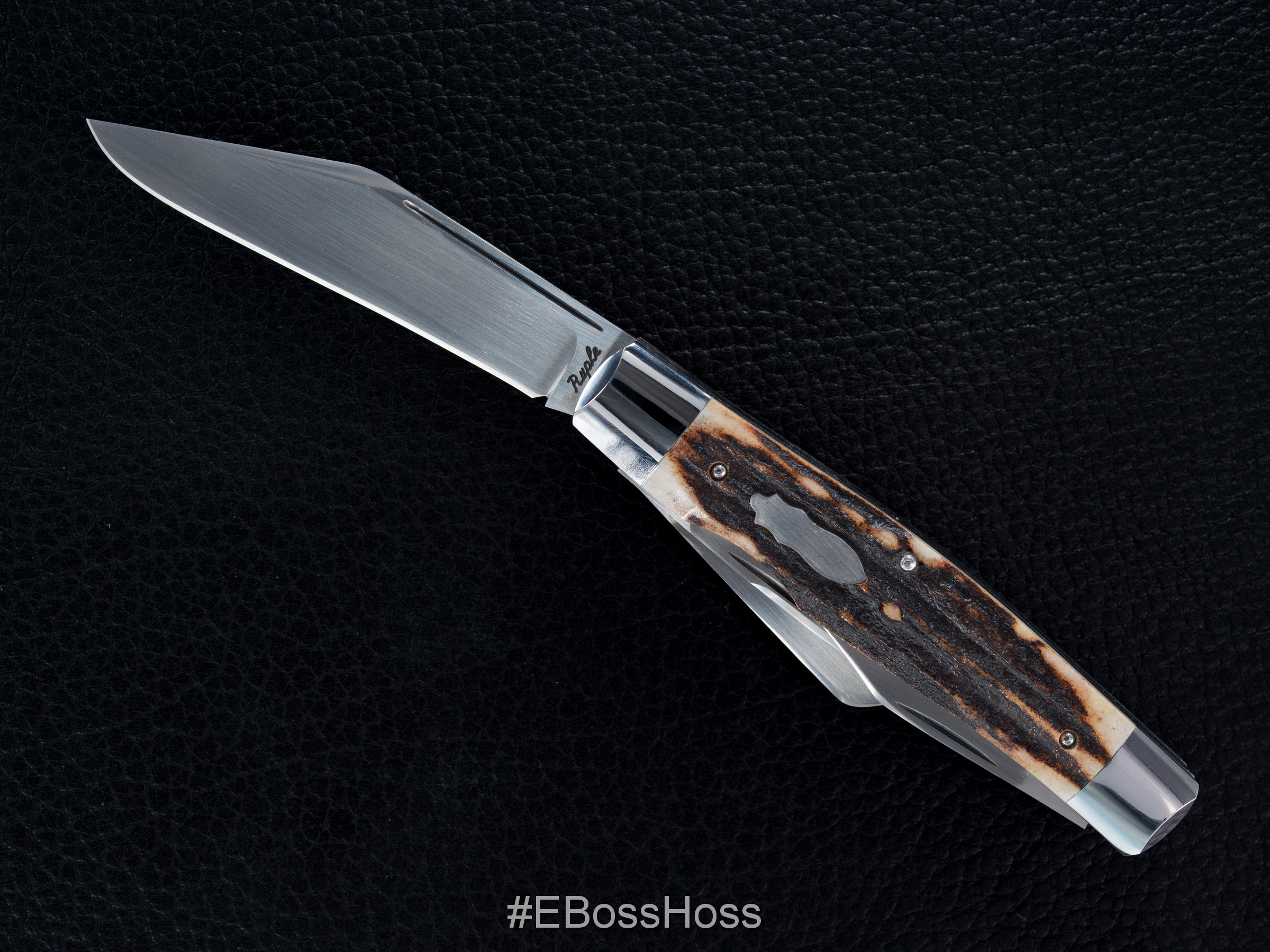 Bill Ruple Custom Large 5-Blade Premium Stockman