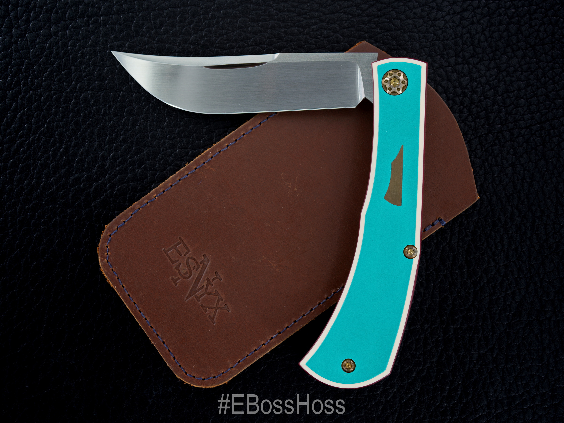 ESNYX Custom Snook Slipjoint by Evan Nicoliades